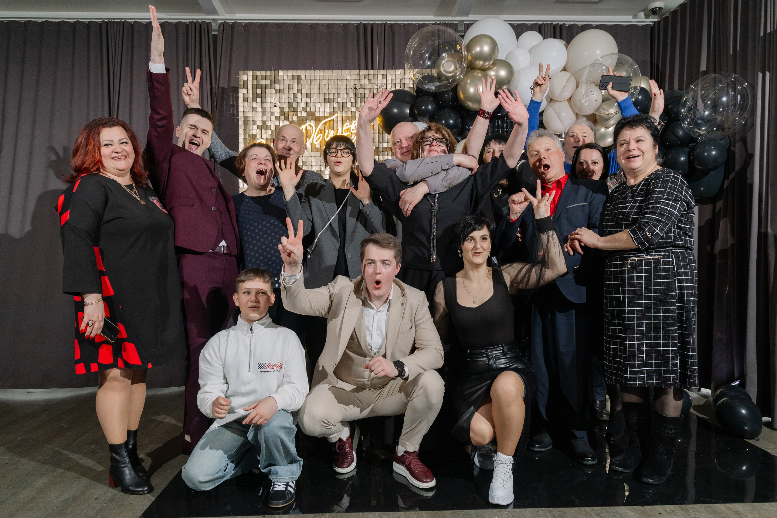 Фотосъемка юбилея в кафе BALDENINI в Минске. Свадебный фотограф в Минске/Беларуси Сергей Спиридонов