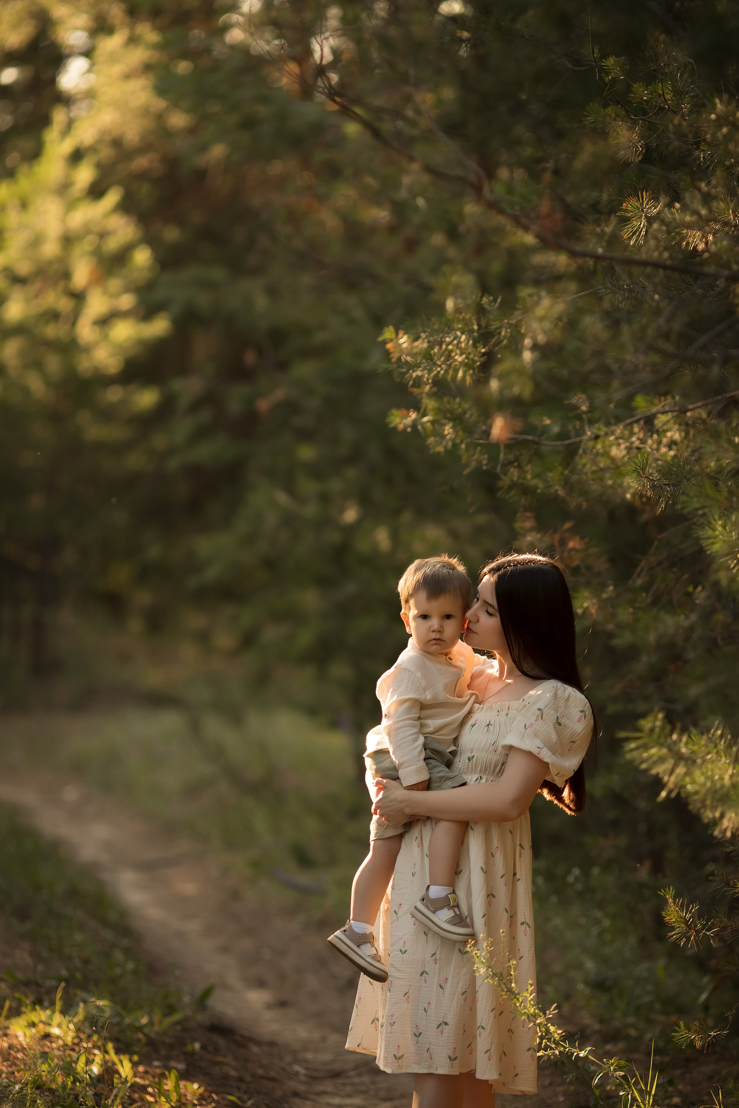 Солнечный лес. Семейный и детский фотограф в Саратове Полина Коткина