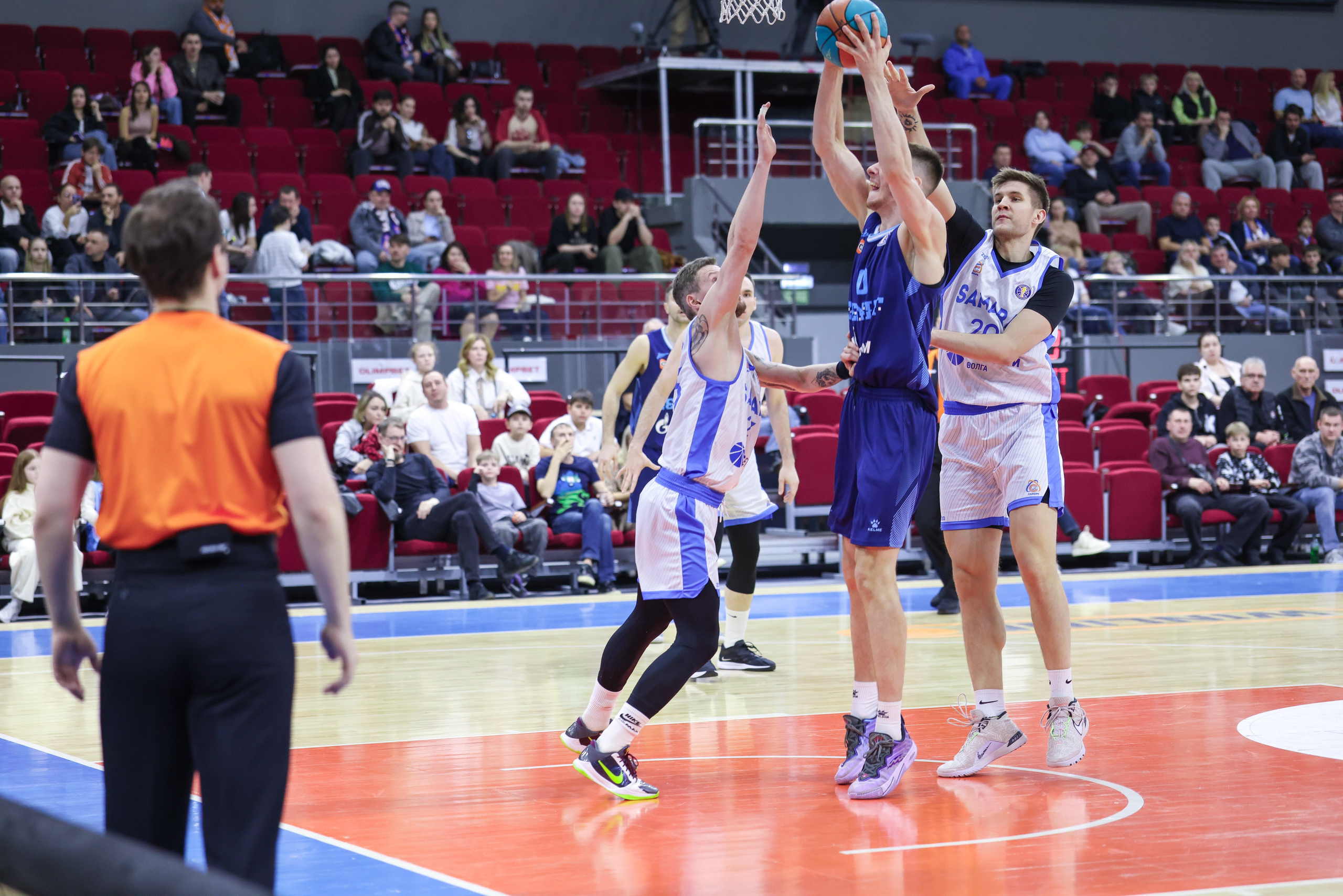 Баскетбол. Самара — Зенит. Единая лига ВТБ. Спортивный фотограф в Самаре