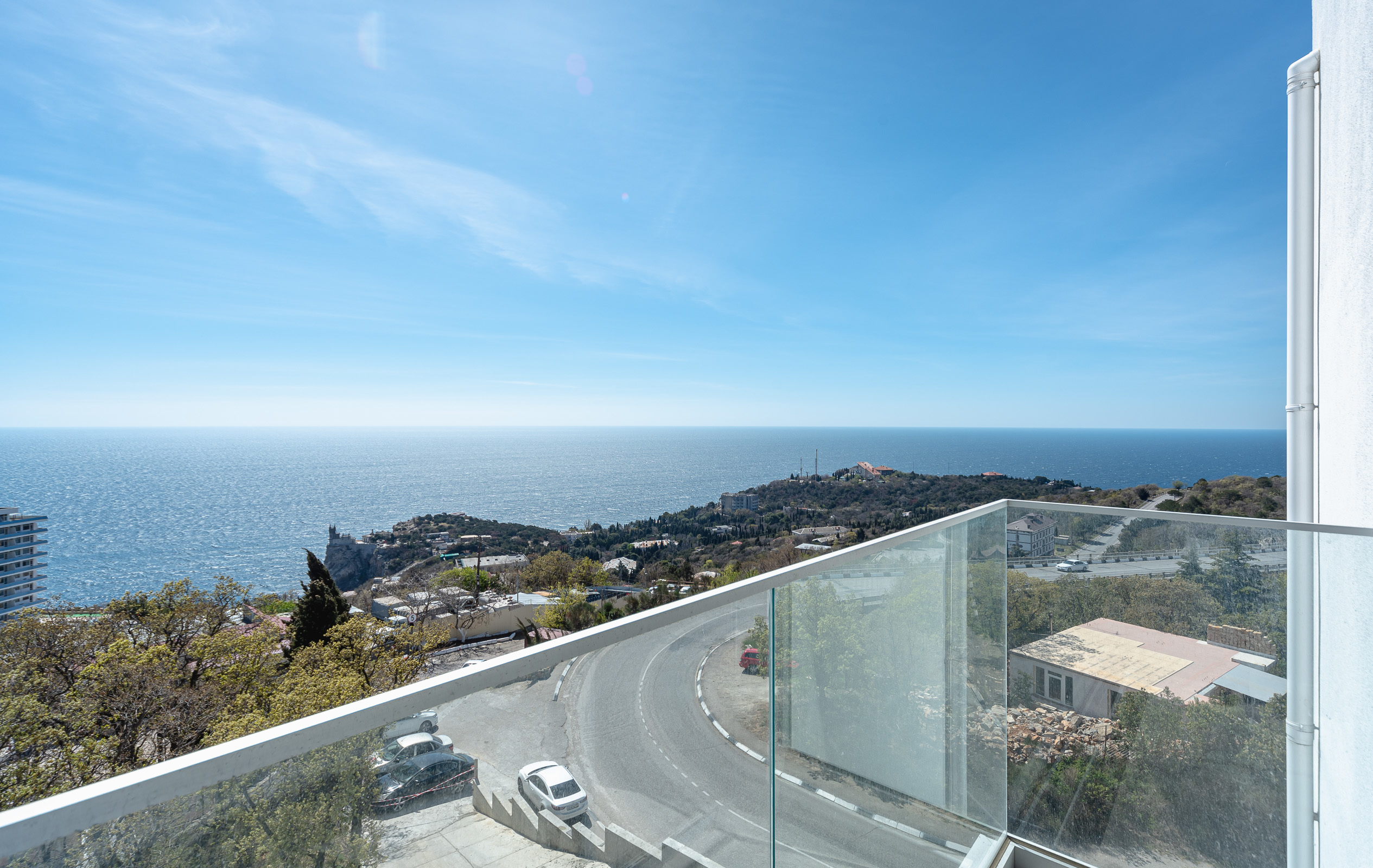 Съемка строящегося объекта. ЖК Видовой, Ялта, район замка Ласточкино Гнездо. Фотограф интерьеров Фотосъемка рекламы в Ялте и по Крыму