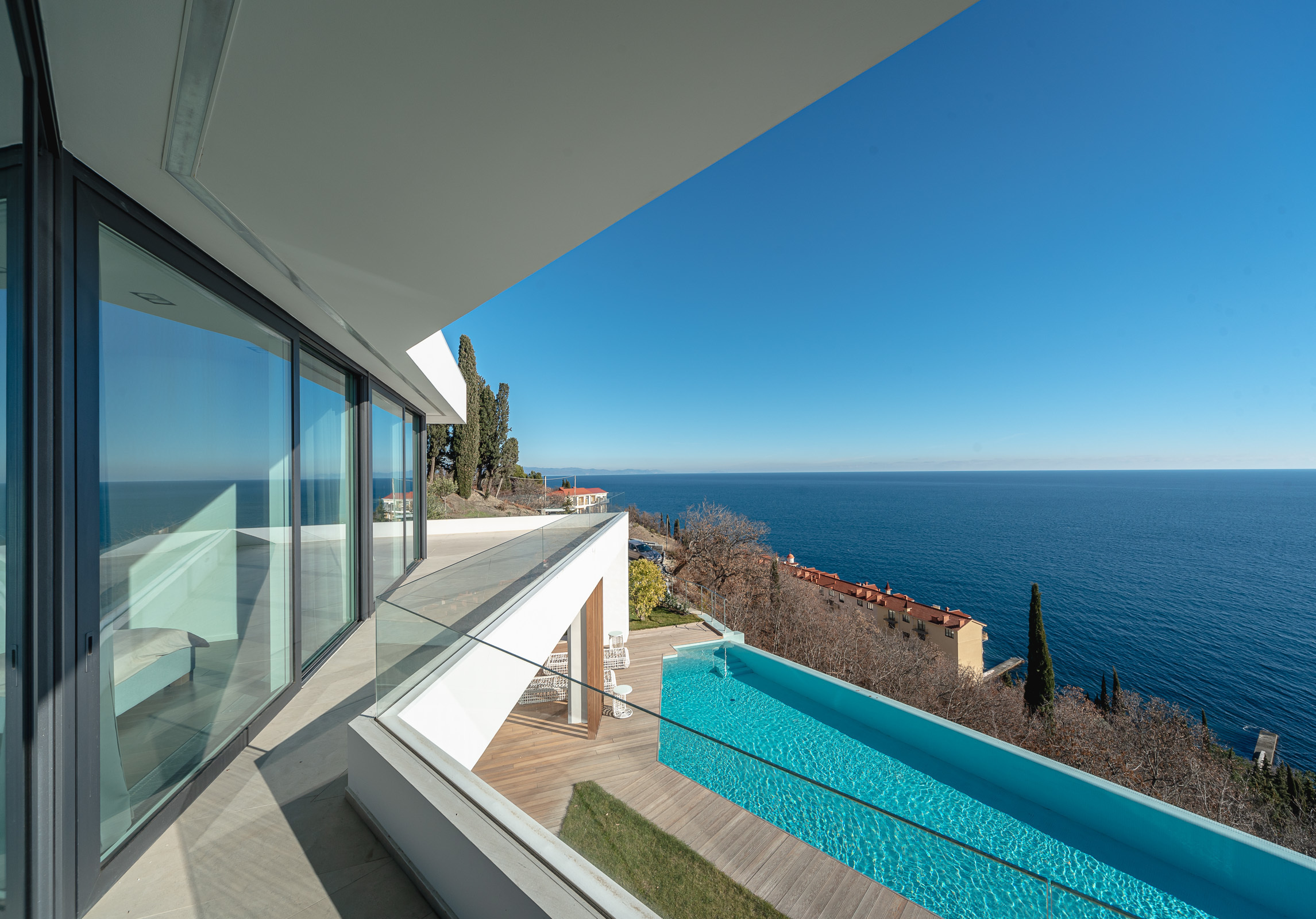 съемка дома в крыму с видом на море