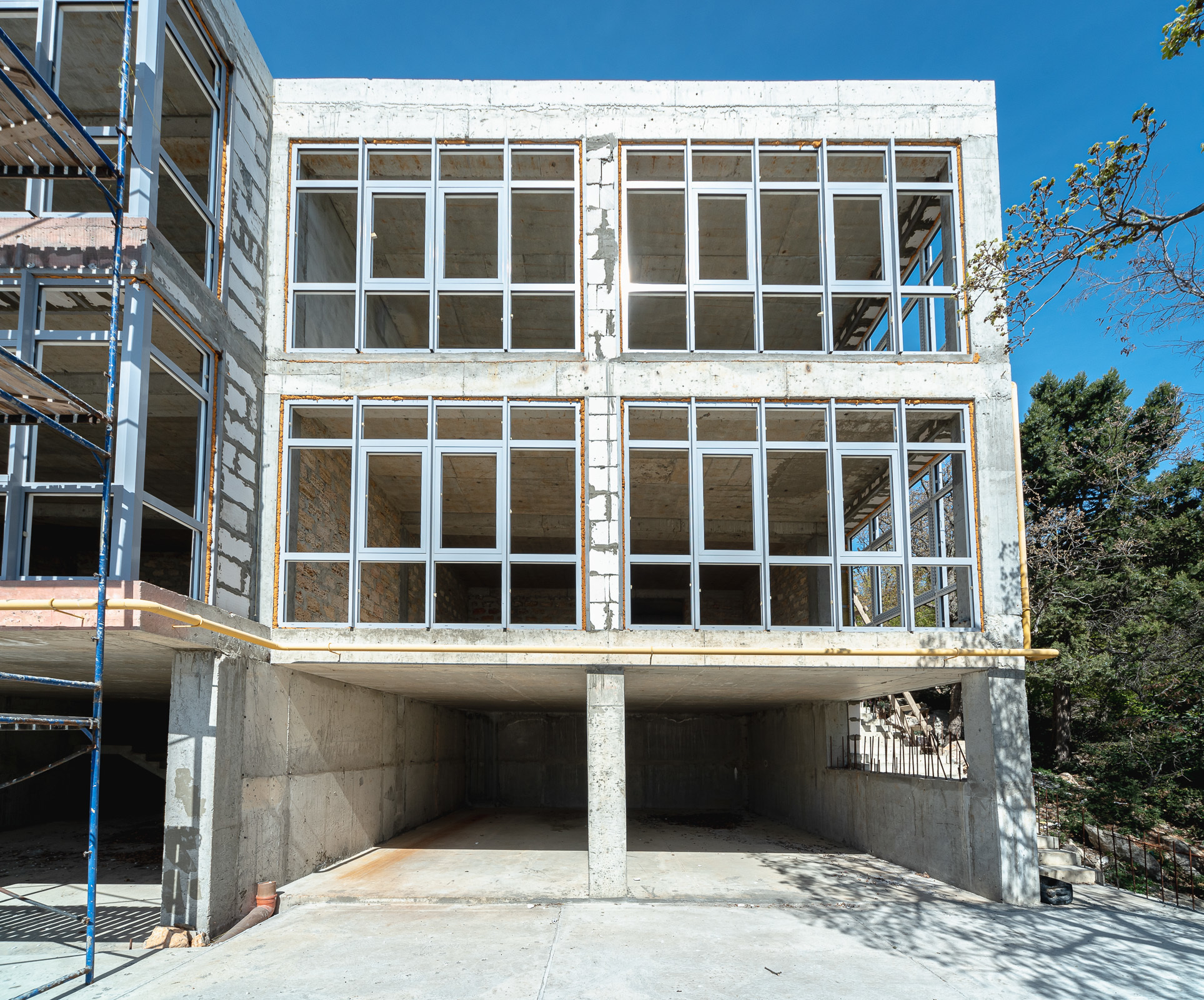 Съемка строящегося объекта. ЖК Видовой, Ялта, район замка Ласточкино Гнездо. Фотограф интерьеров Фотосъемка рекламы в Ялте и по Крыму