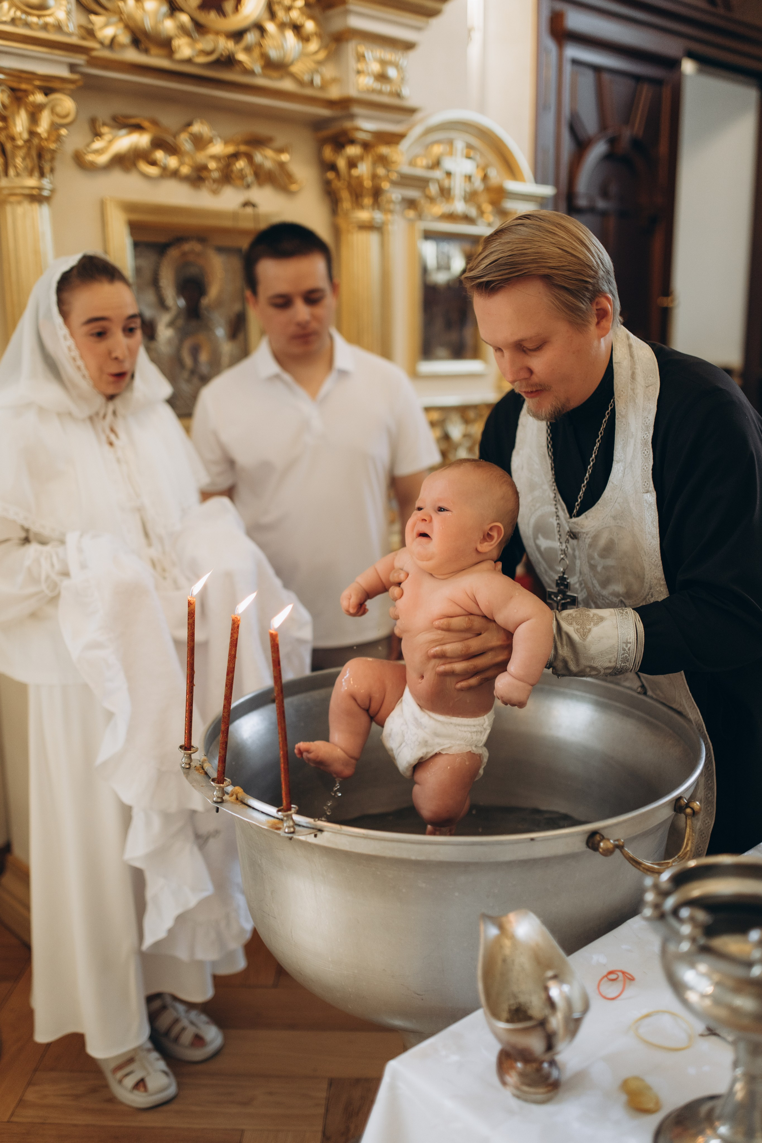 Крещение Марии. Семейный фотограф в Краснодаре Виктория Кокоулина