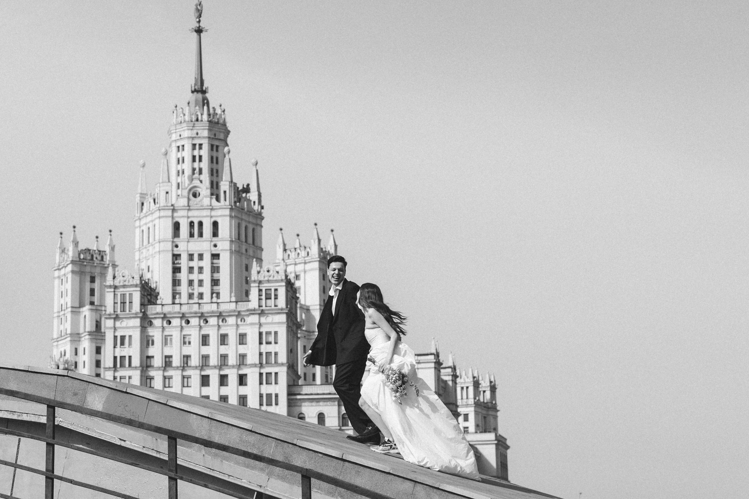Москва. Набережная. Вы. Юлия Анисимова — свадебный и семейный фотограф в Санкт-Петербурге