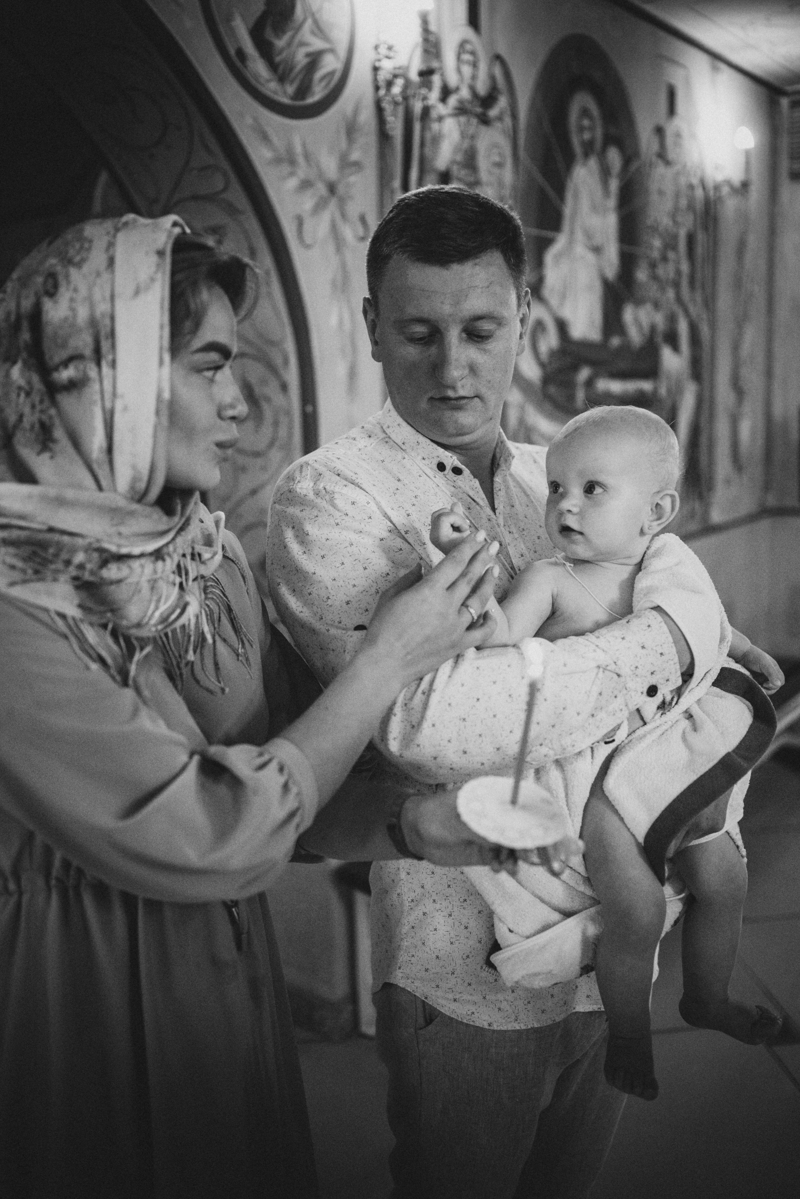 Крещение Василины (Храм Праведной Софии Слуцкой). Семейный фотограф в Минске Дарья Дреко
