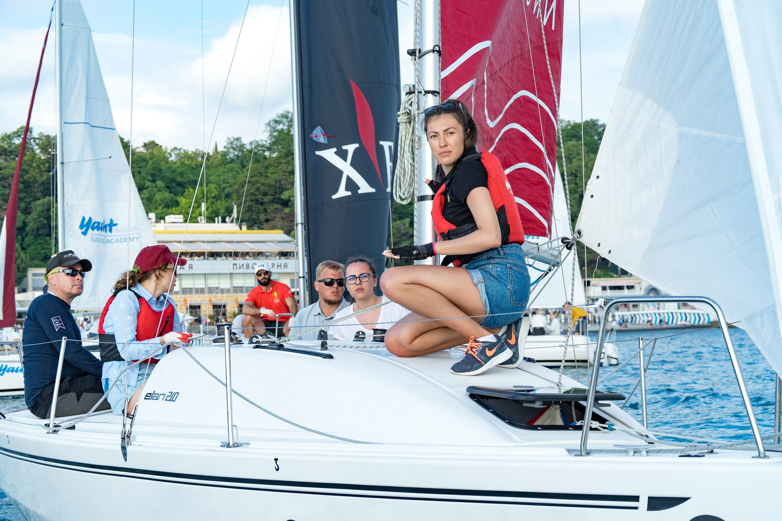 Яхтинг Сила Ветра. Репортажный фотограф в Красной Поляне и Сочи Павлюченко Екатерина
