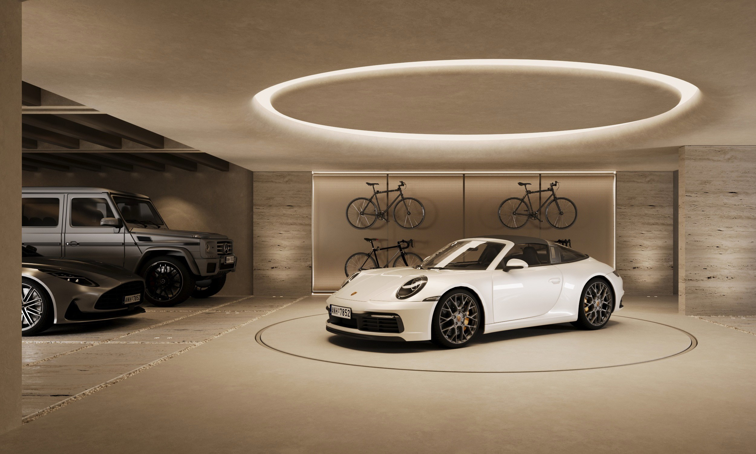 Villa N-94. Interior visualization