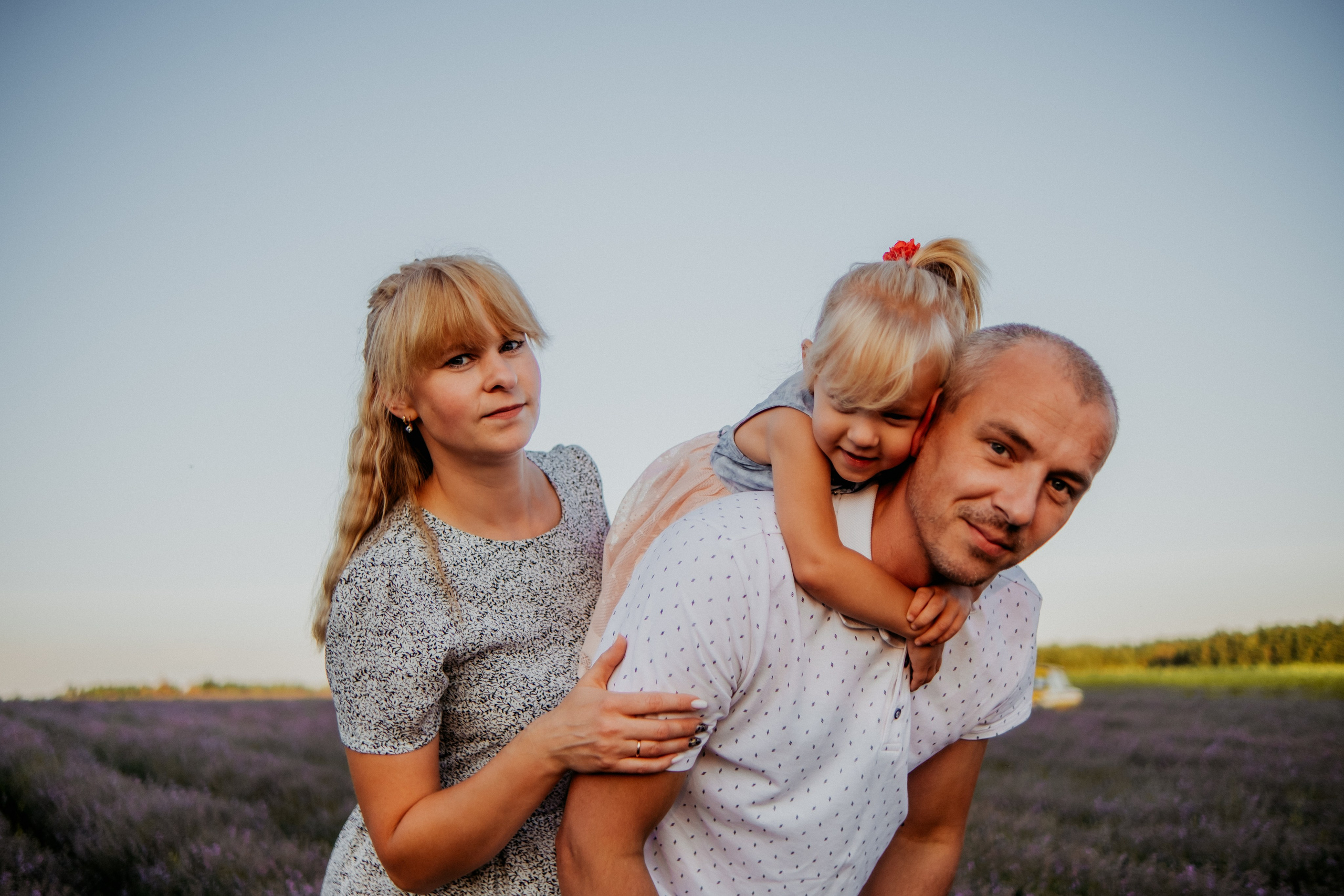 Семейная съемка в лованде. Nattie.ph