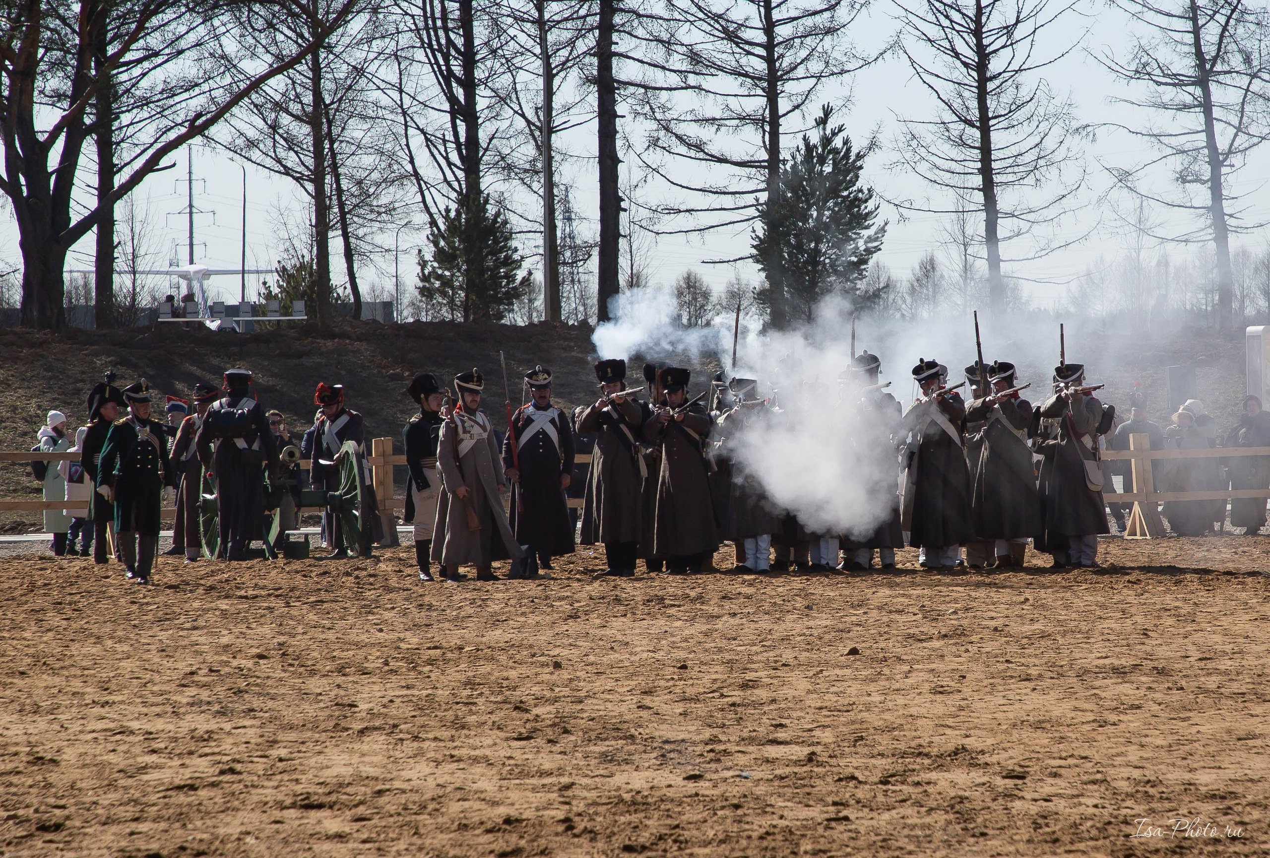 Реконструкция сражения 1812 года. Репортажный фотограф в Москве