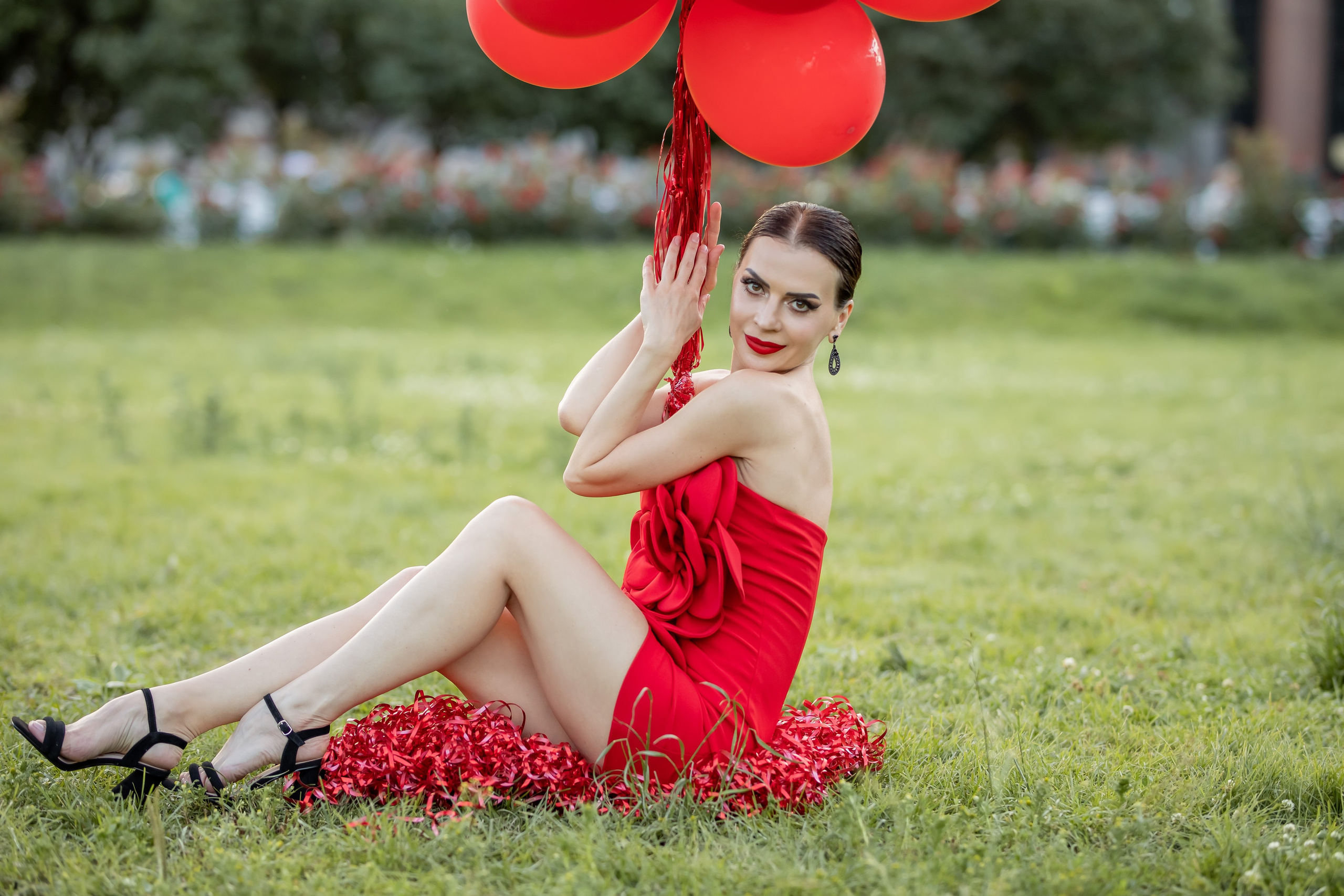 Творческая съемка с воздушными шарами. Татьяна. Свадебный и семейный фотограф в Колпино и СПб Юлия Папанова