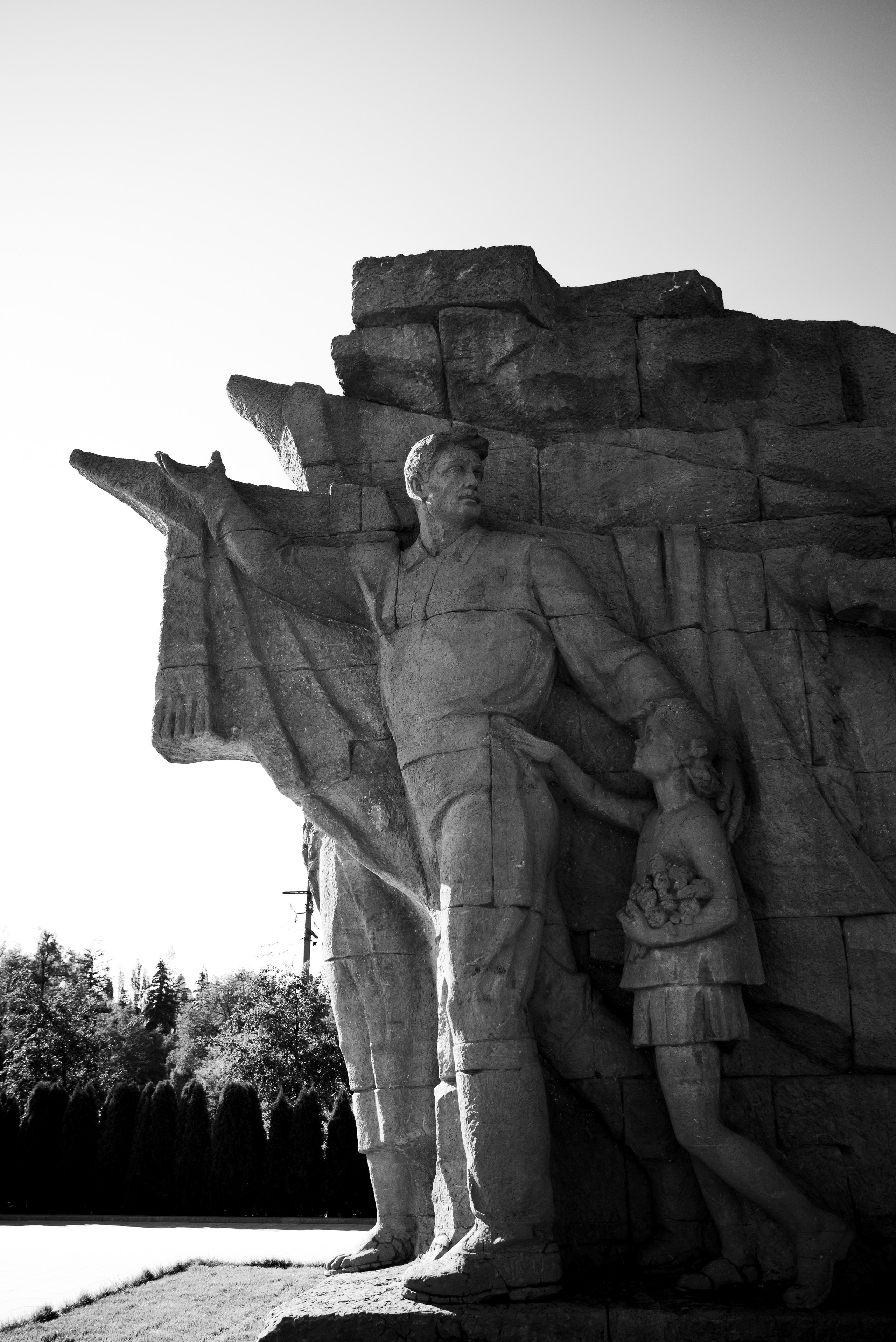 Смена караула на Мамаевом кургане. Свадебный, портретный фотограф в Волгограде Ермашова Дарья