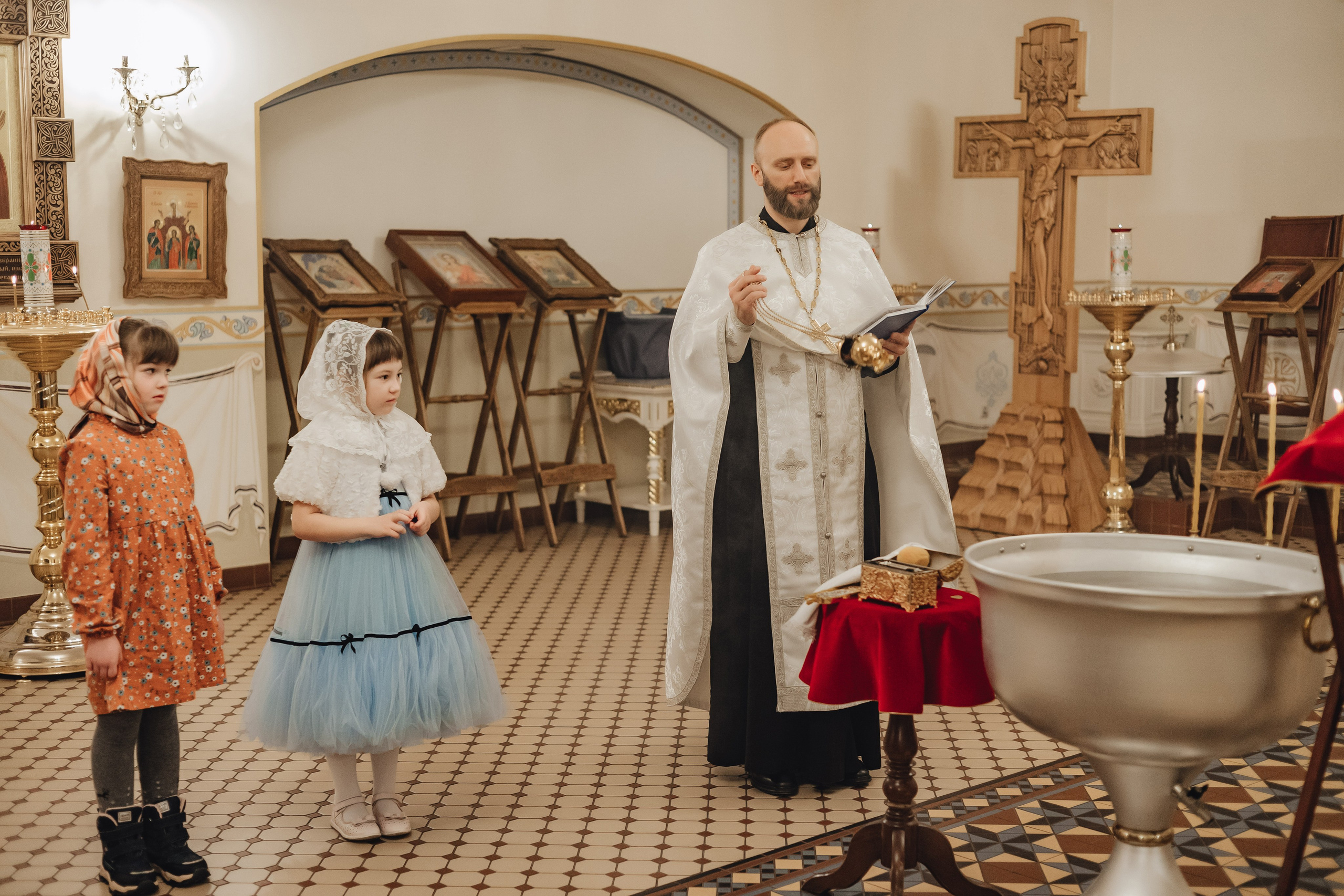 Крещение Анны. Свадебный и семейный фотограф Пушкин Царское Село СПБ Питер Санкт-Петербург и Рязань Ольга Козлова