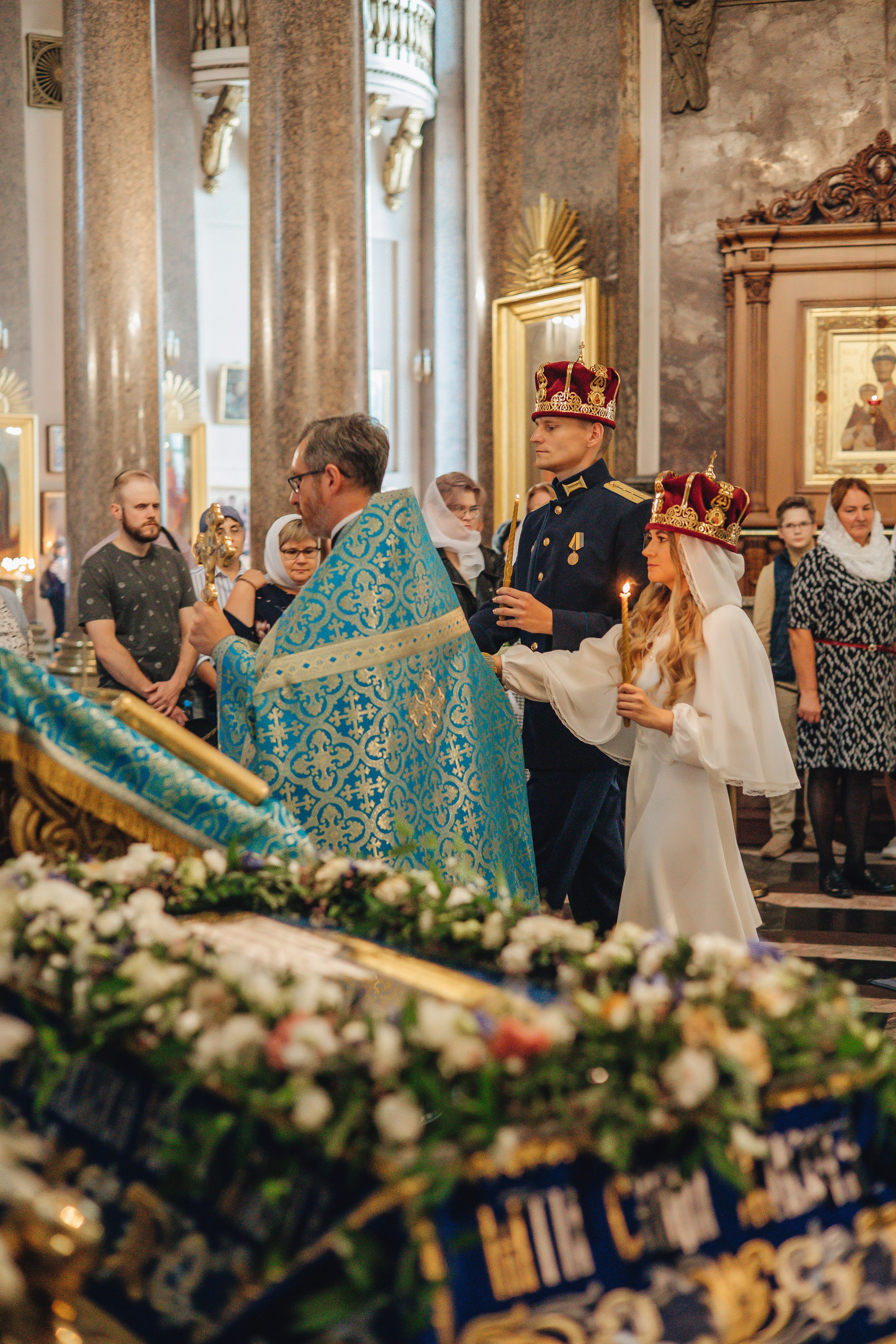 Оля и Леша. Венчание. Казанский собор. Свадебный и семейный фотограф Пушкин Царское Село СПБ Питер Санкт-Петербург и Рязань Ольга Козлова