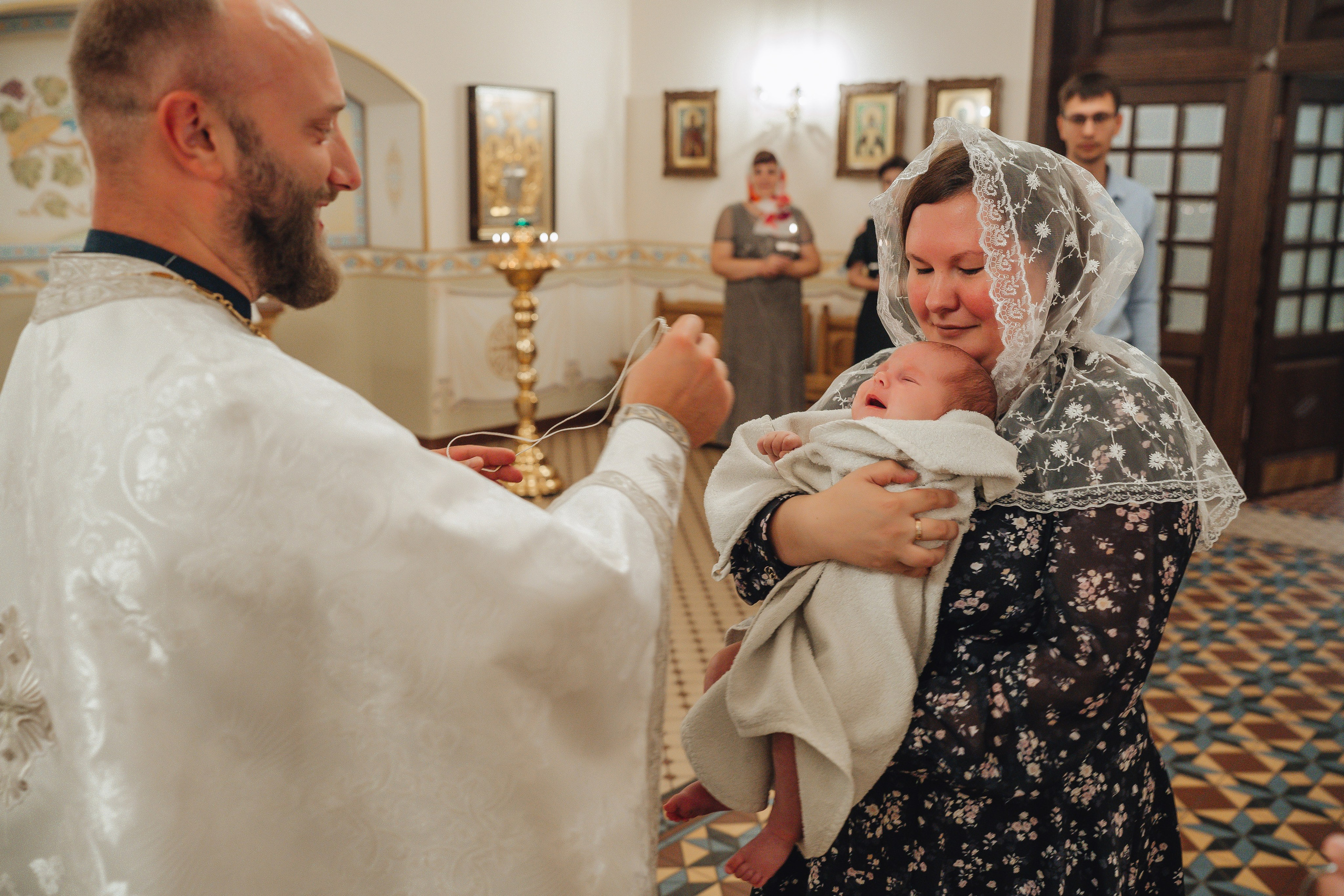 Крещение Ксении. Свадебный и семейный фотограф Пушкин Царское Село СПБ Питер Санкт-Петербург и Рязань Ольга Козлова