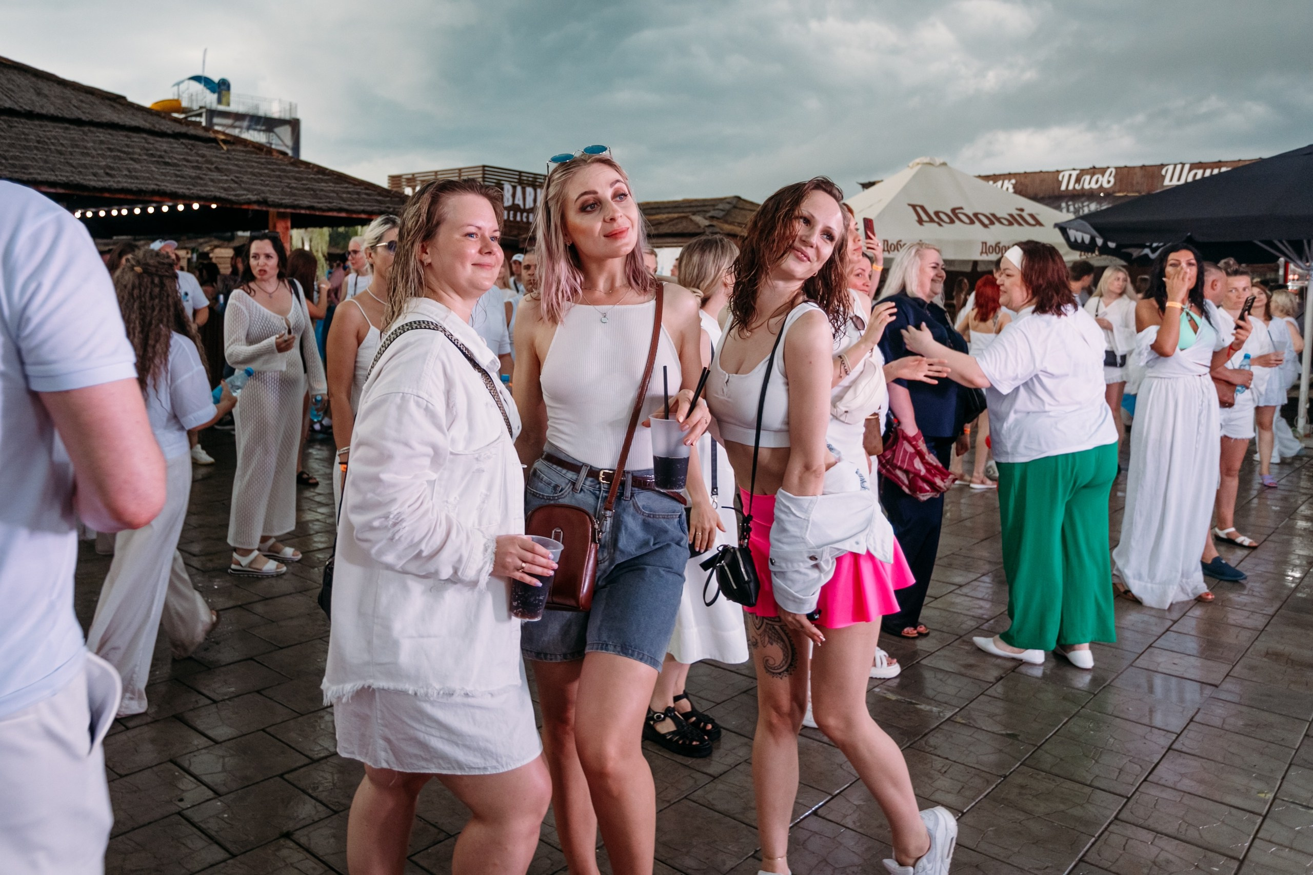 White Party @ Бархат парк. Репортажный фотограф Максим Полянский. Москва, Санкт-Петербург, Красноярск