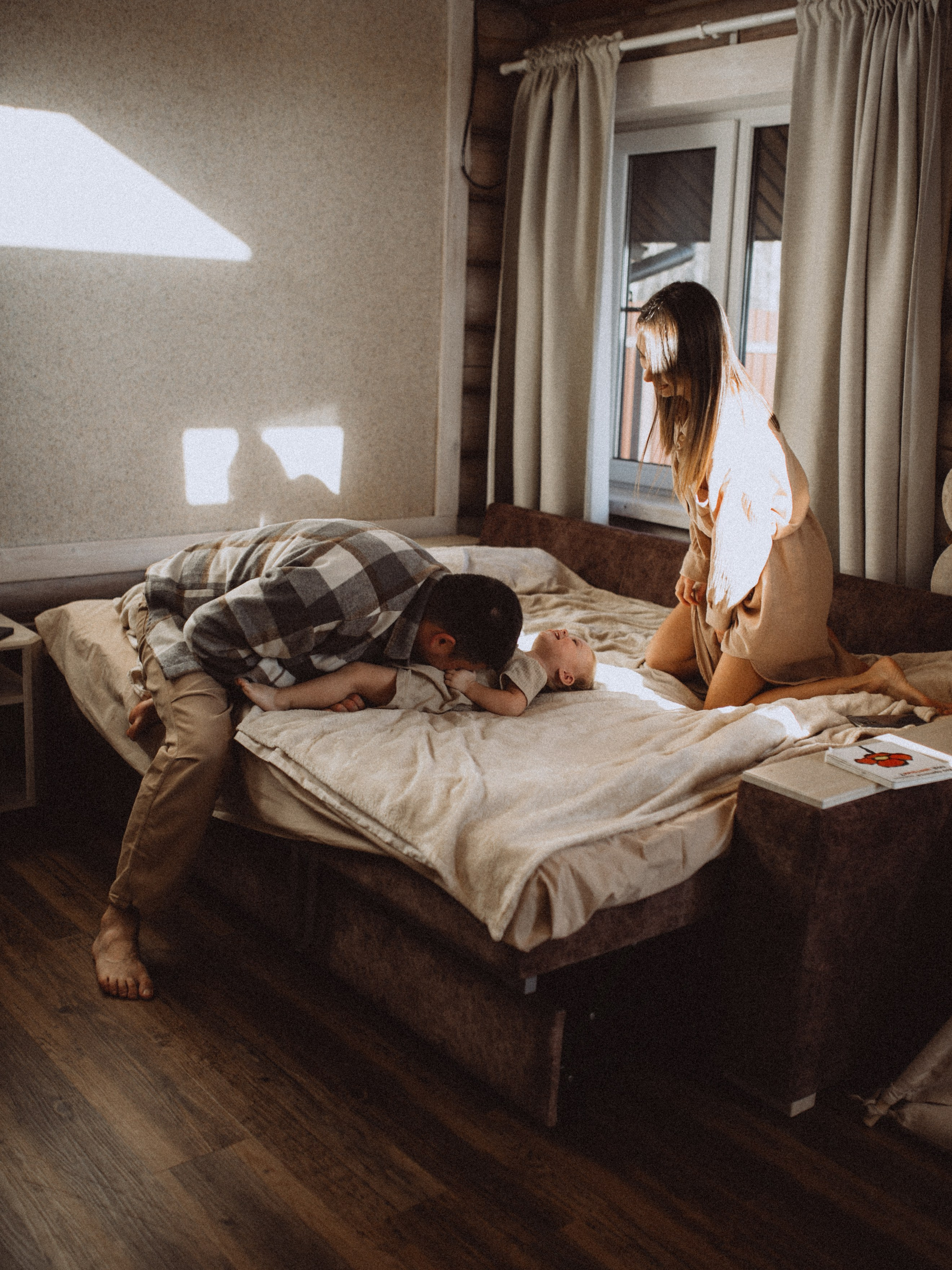 Галя, Саша и Милана. Семейный фотограф в Москве и Люберцах Юлия Гуськова