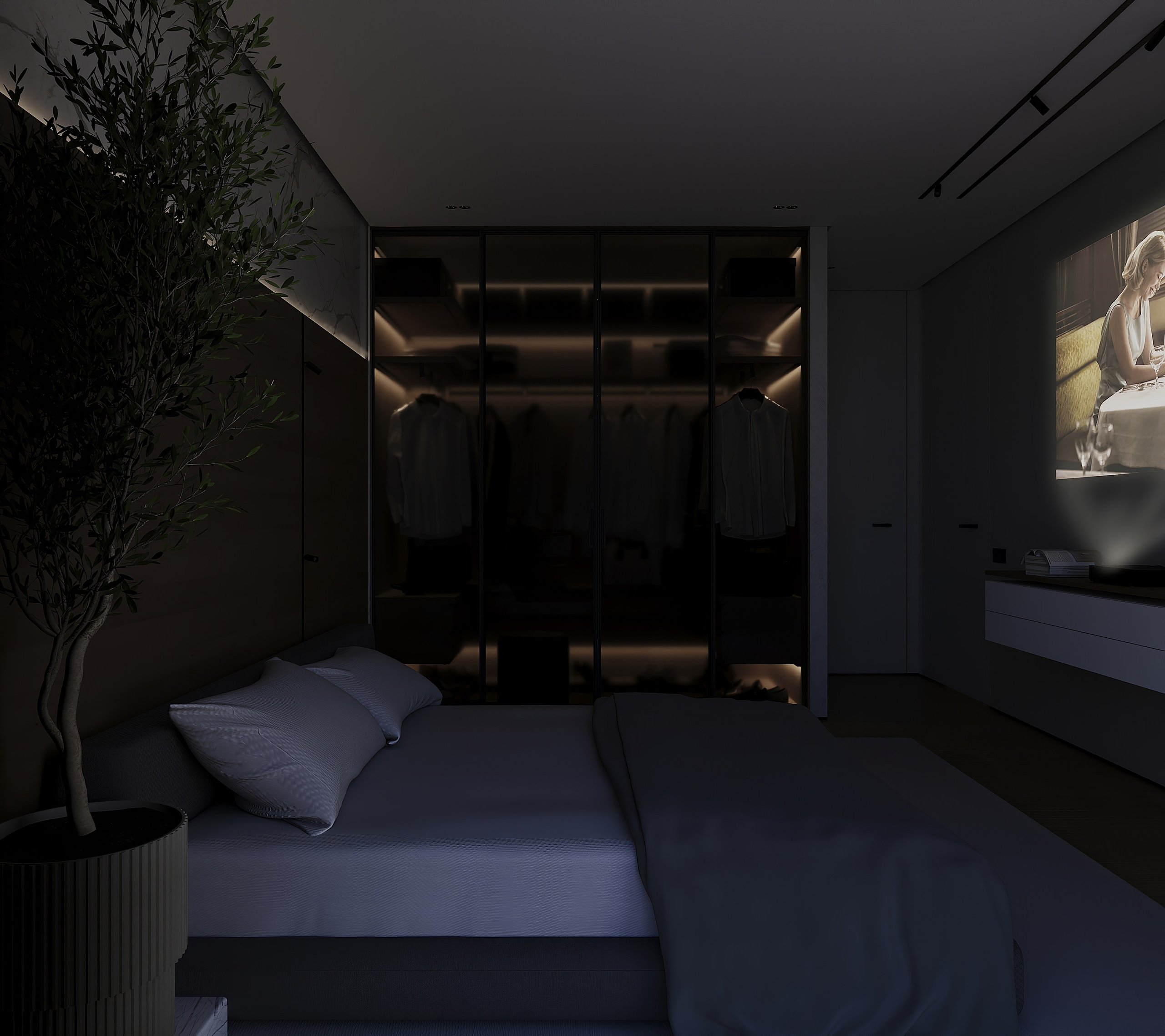 Г. Москва 3-комнатная квартира 104 кв.м. Дизайнер интерьеров г. Москва Ольга Богданова