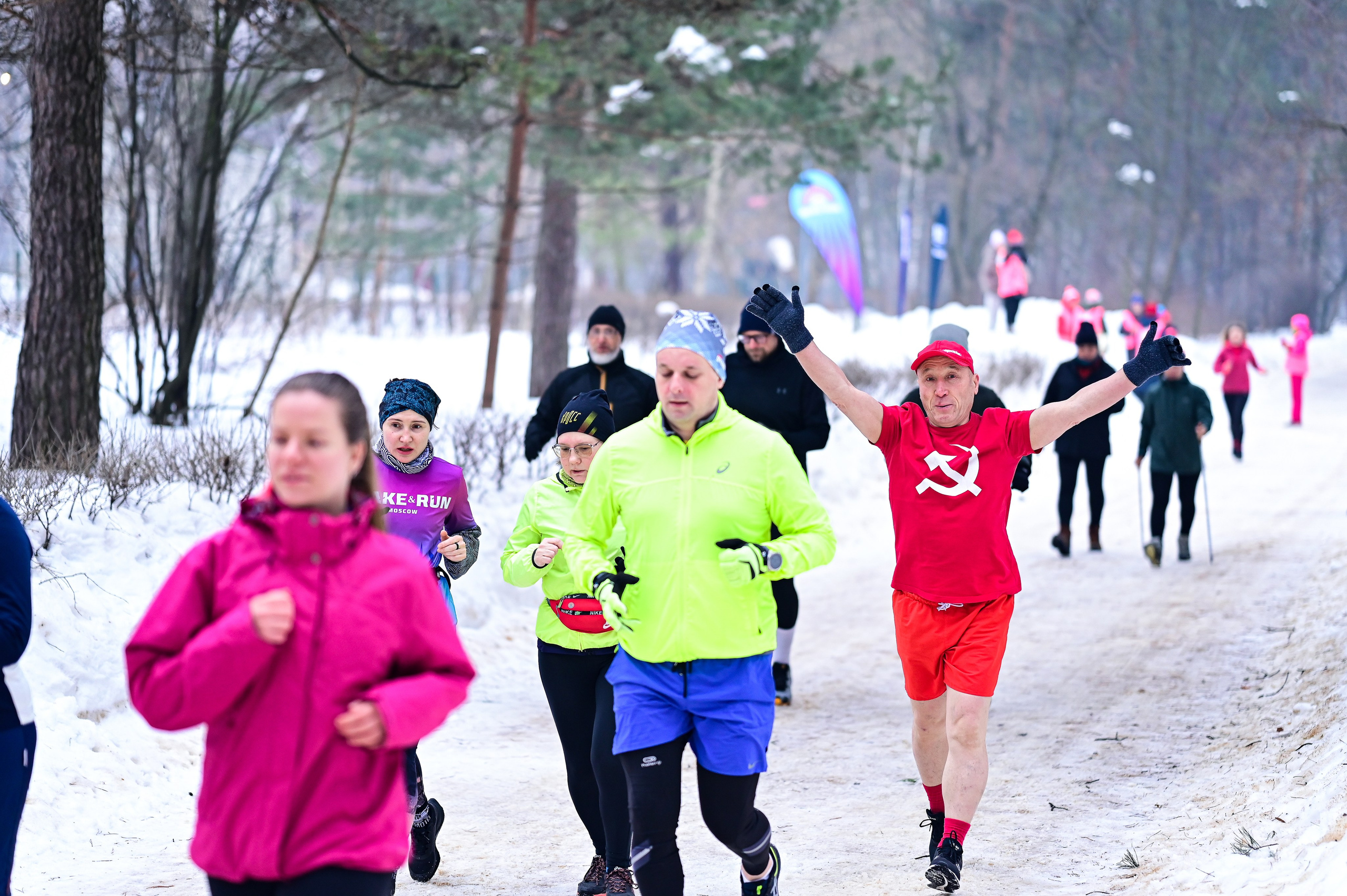 Sat9am5km Кузьминки (02.03.24). Фотограф | Ирина Гамзинова | Москва
