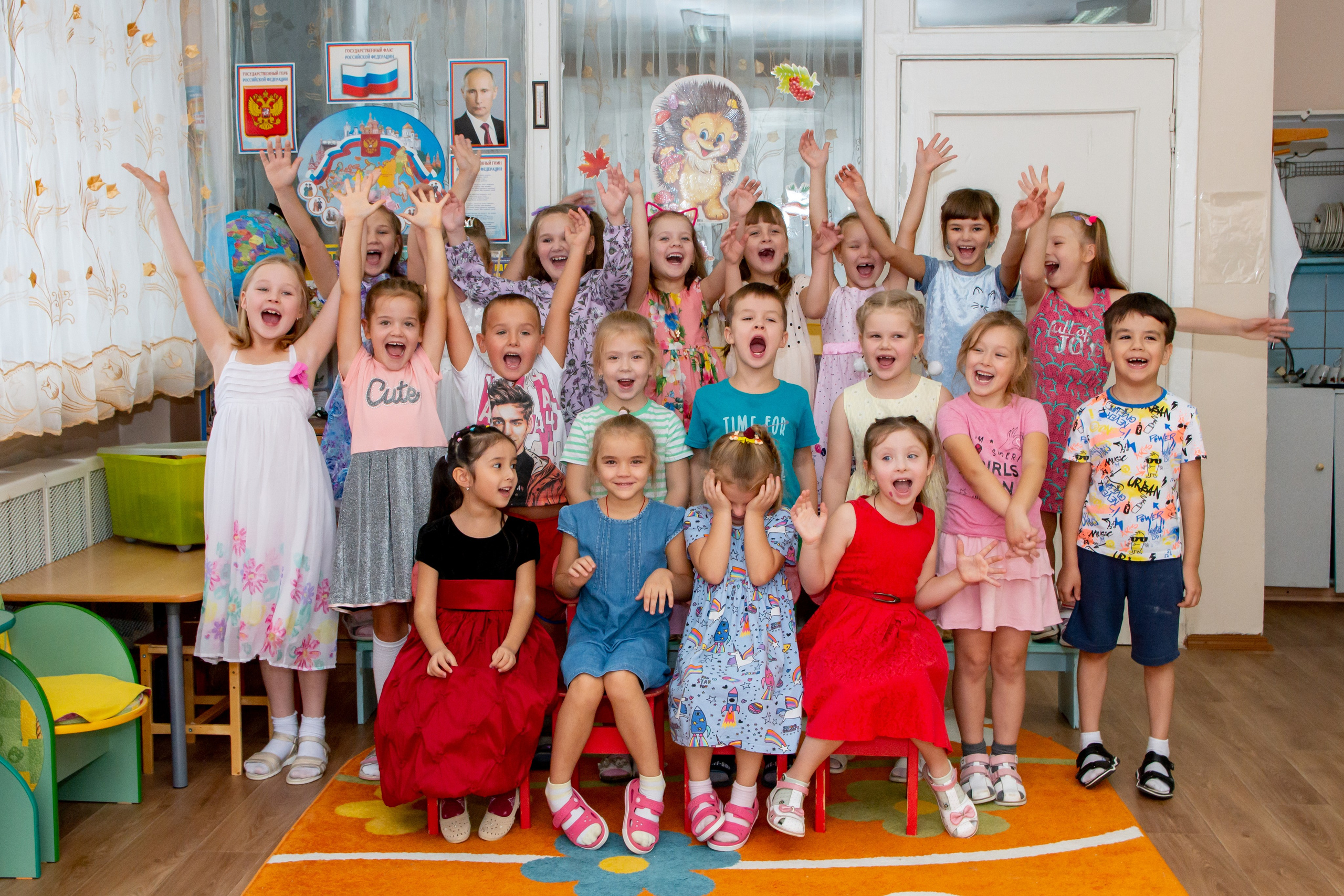 Съемки жизни в детском саду. Выпускные альбомы в Обнинске