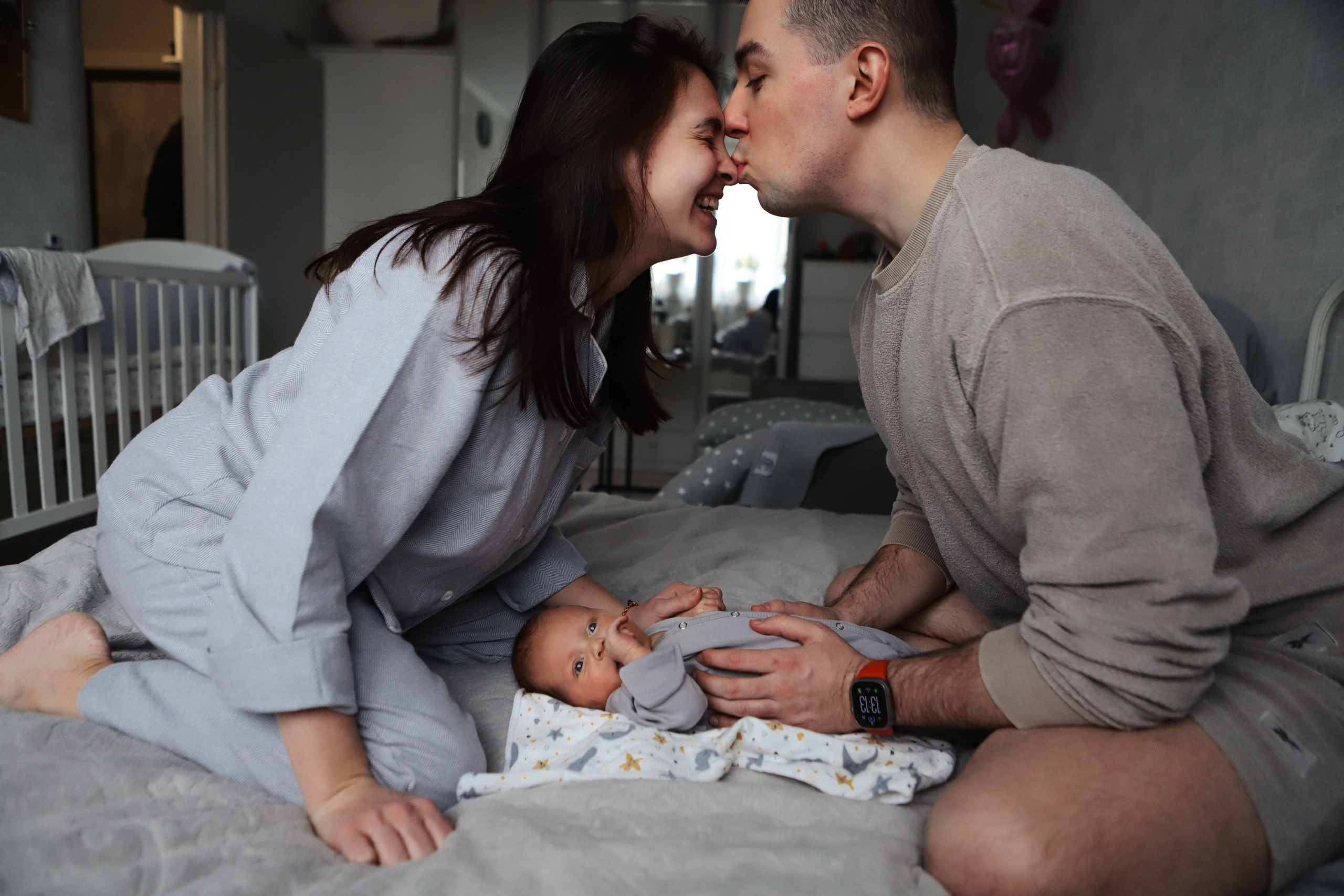 Полине 1 месяц. Свадебный и семейный фотограф Елизавета Увицкая