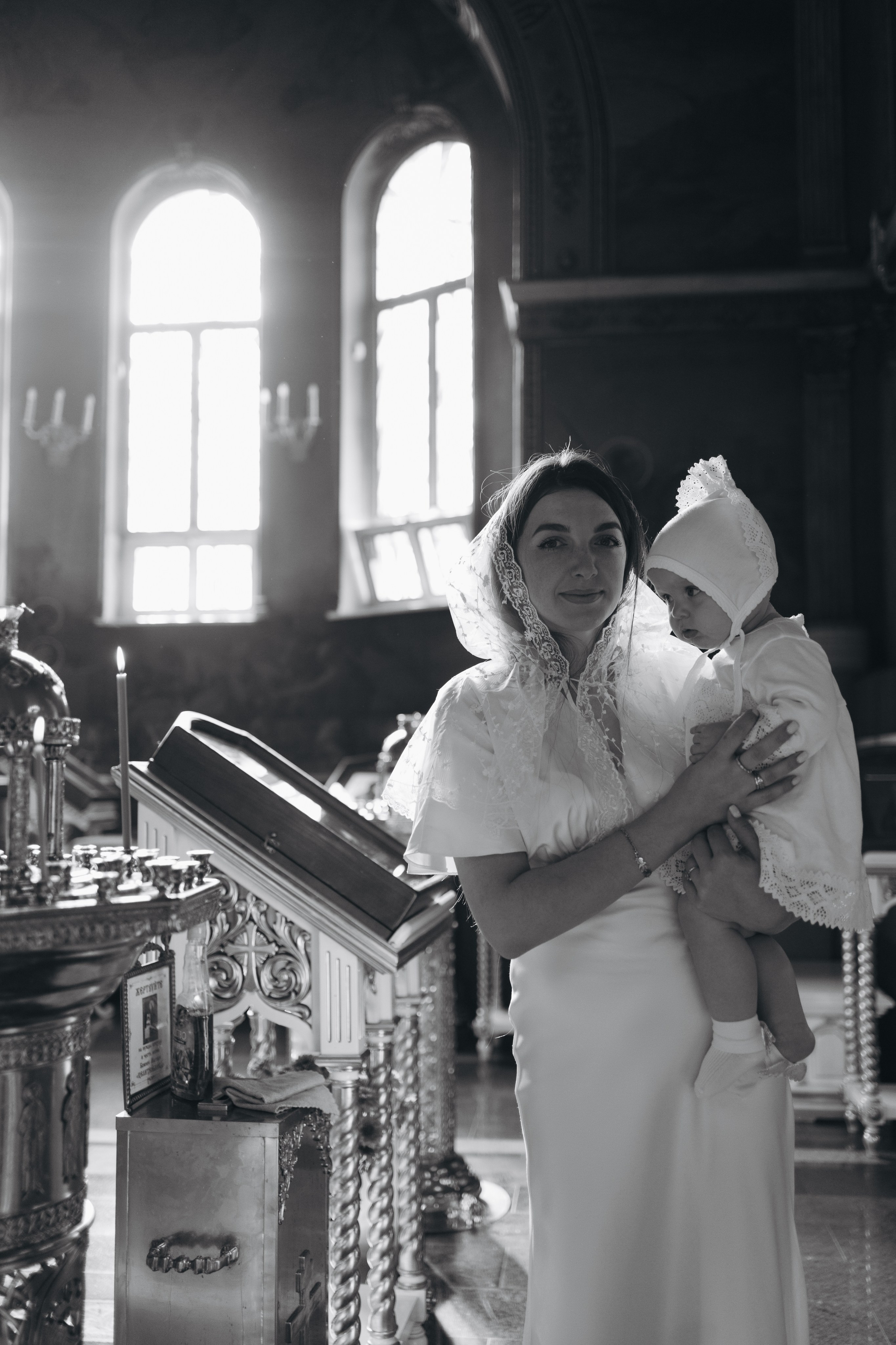 Крещение Арины. Самый теплый фотограф в Краснодаре Рябоконь Ксения