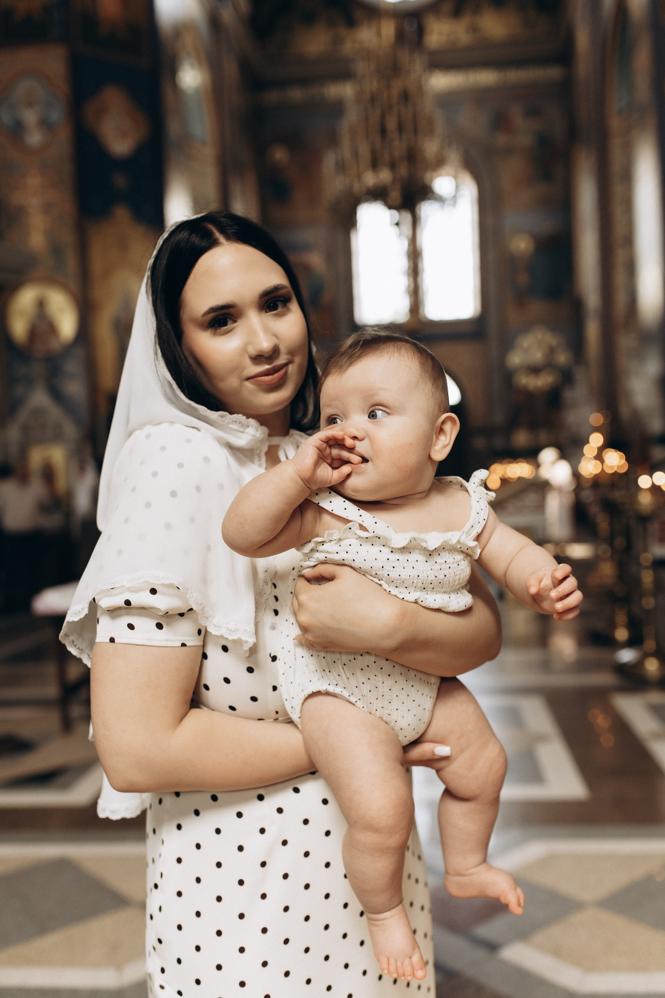 Крещение Киры. Самый теплый фотограф в Краснодаре Рябоконь Ксения