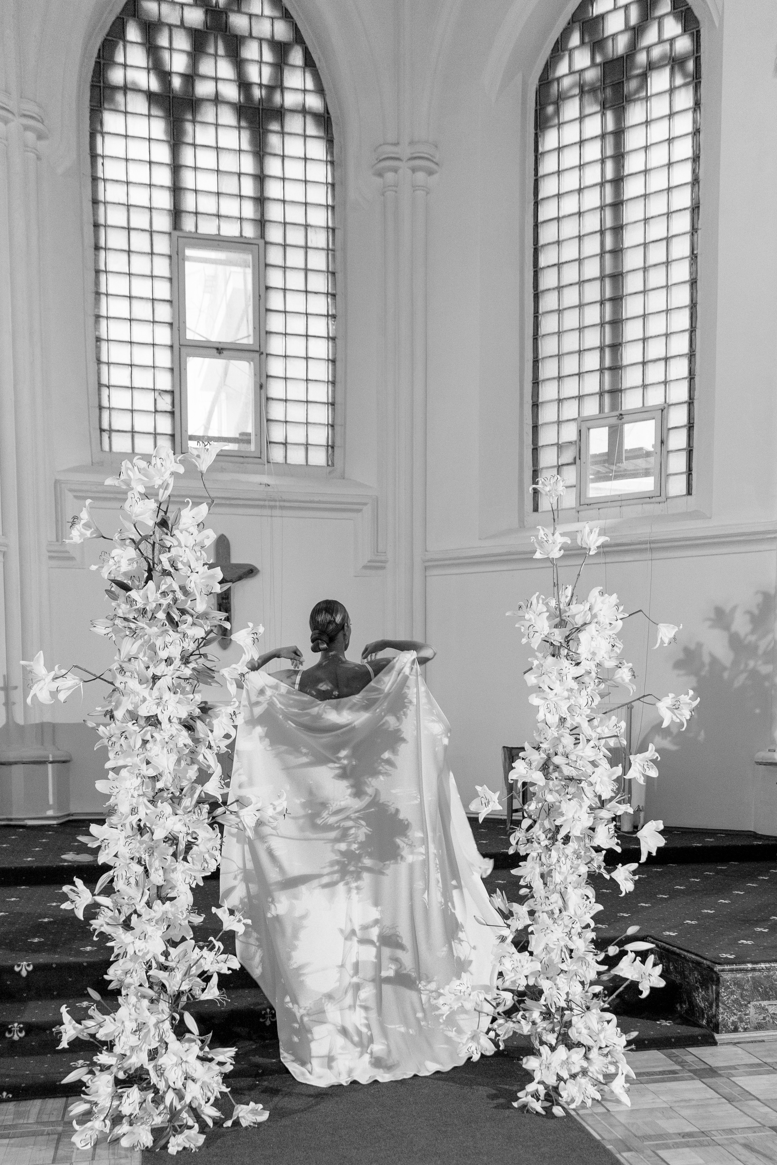 Съёмка в католической церкви. Свадебный фотограф Полина Панина