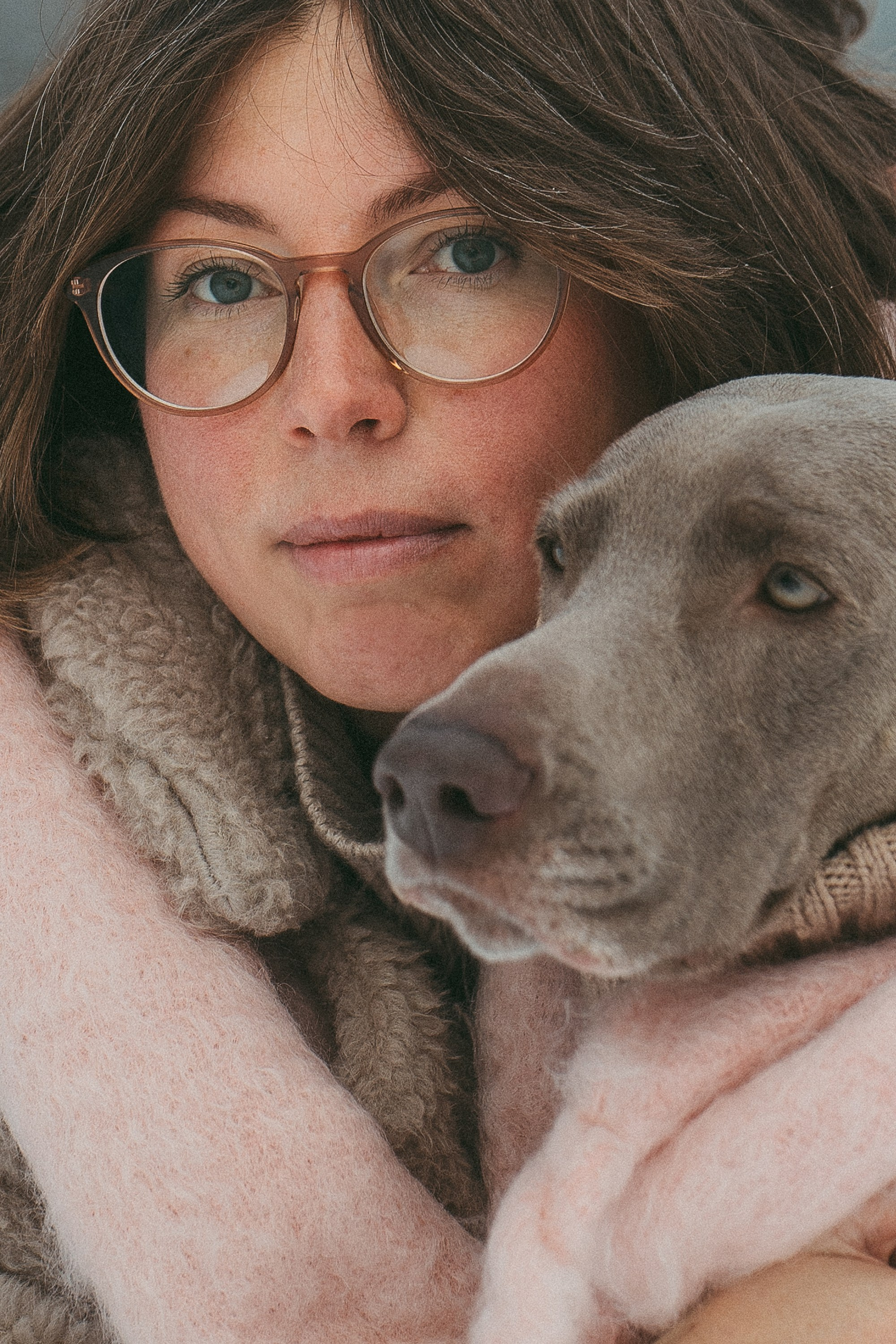 Лена и Фанни. Фотограф анималист в Москве и Санкт-Петербурге Свиридова Анна