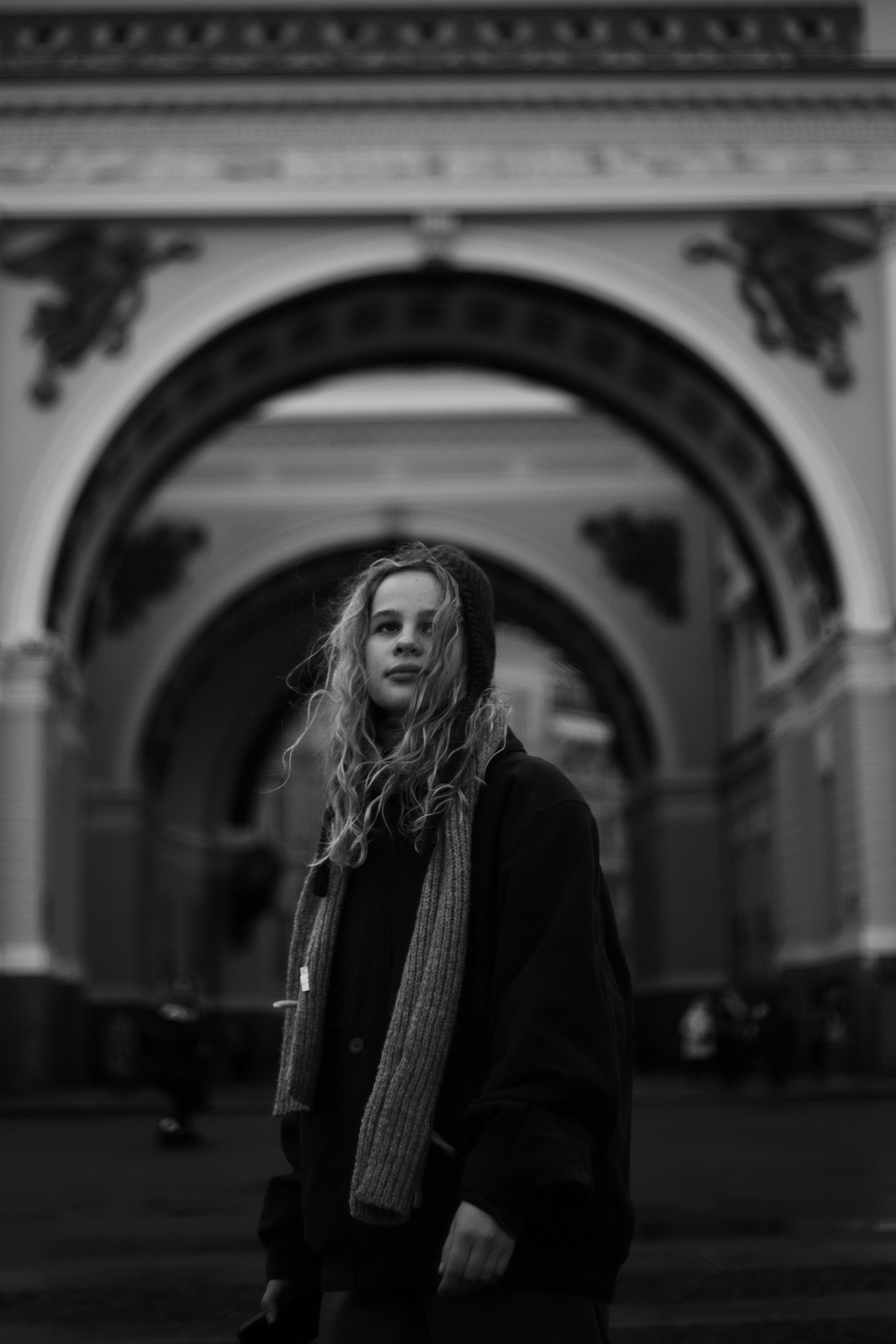 Лиза осенняя прогулка по Питеру. Фотограф Санкт-Петербург Князева Елизавета