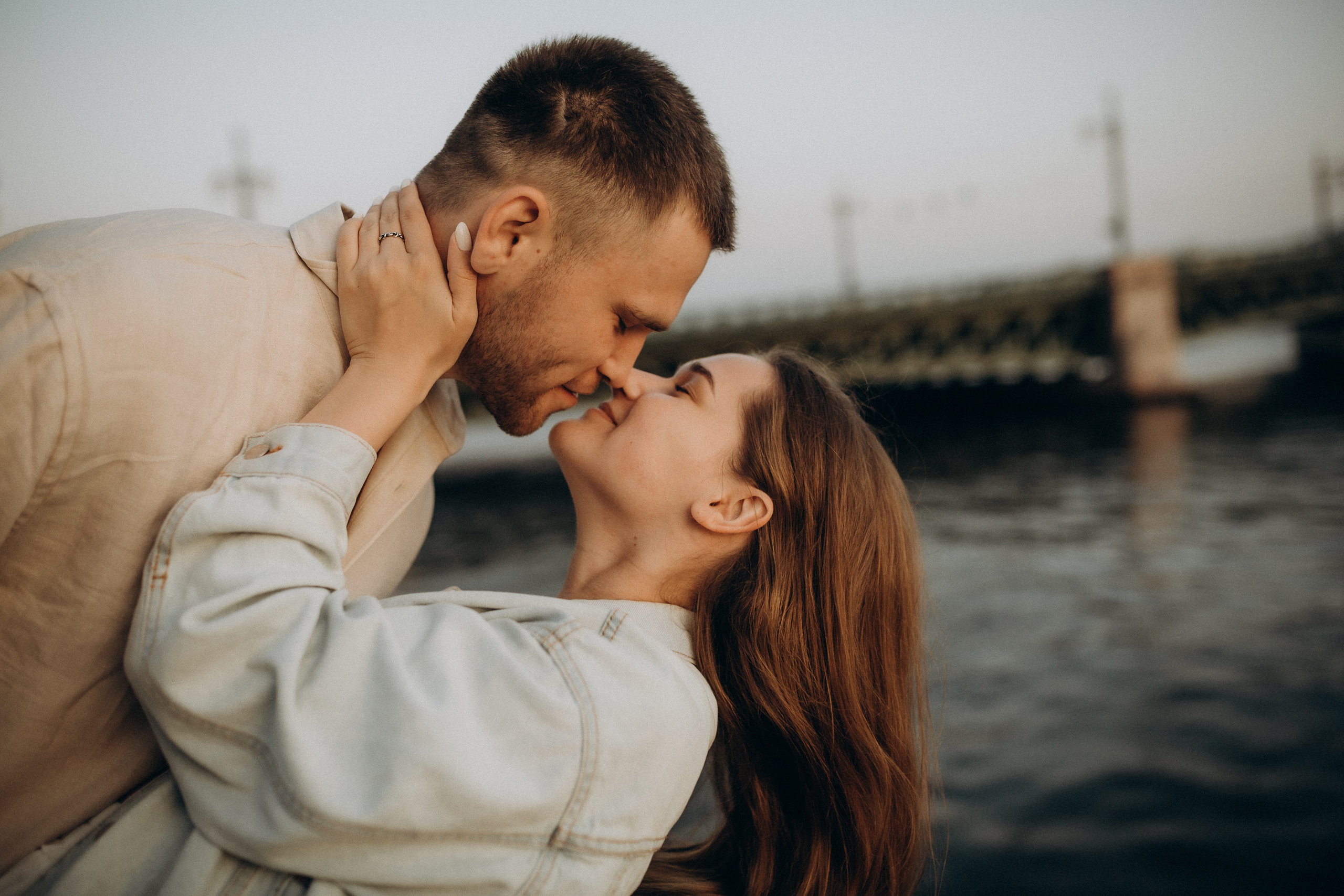 Фотосессия с разводными мостами: LoveStory. Фотограф Санкт-Петербург Князева Елизавета