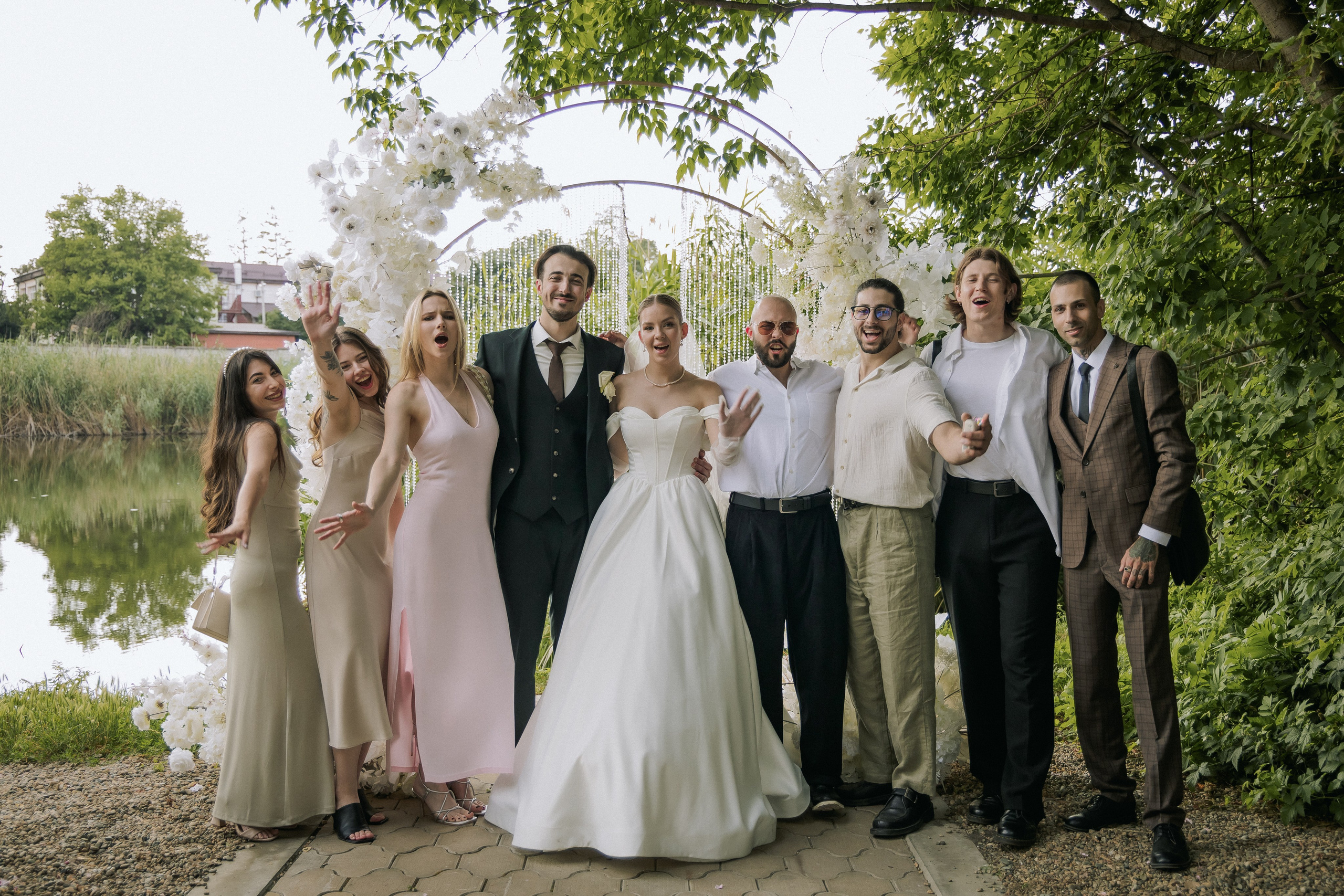 Свадебный день Лины и Роберта. Свадебная фотография. Арина Рубах