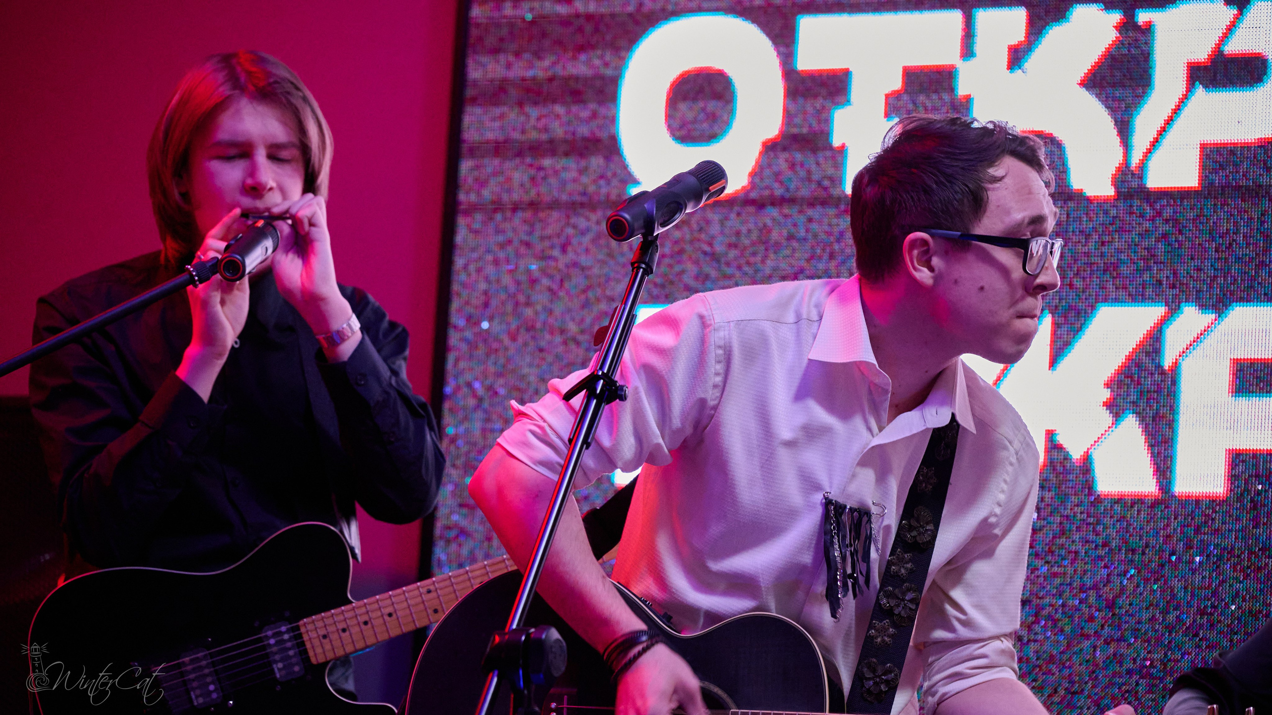 Открытый микрофон. Портретный и репортажный фотограф в Магадане Андрей Нефедов WinterCatPhoto