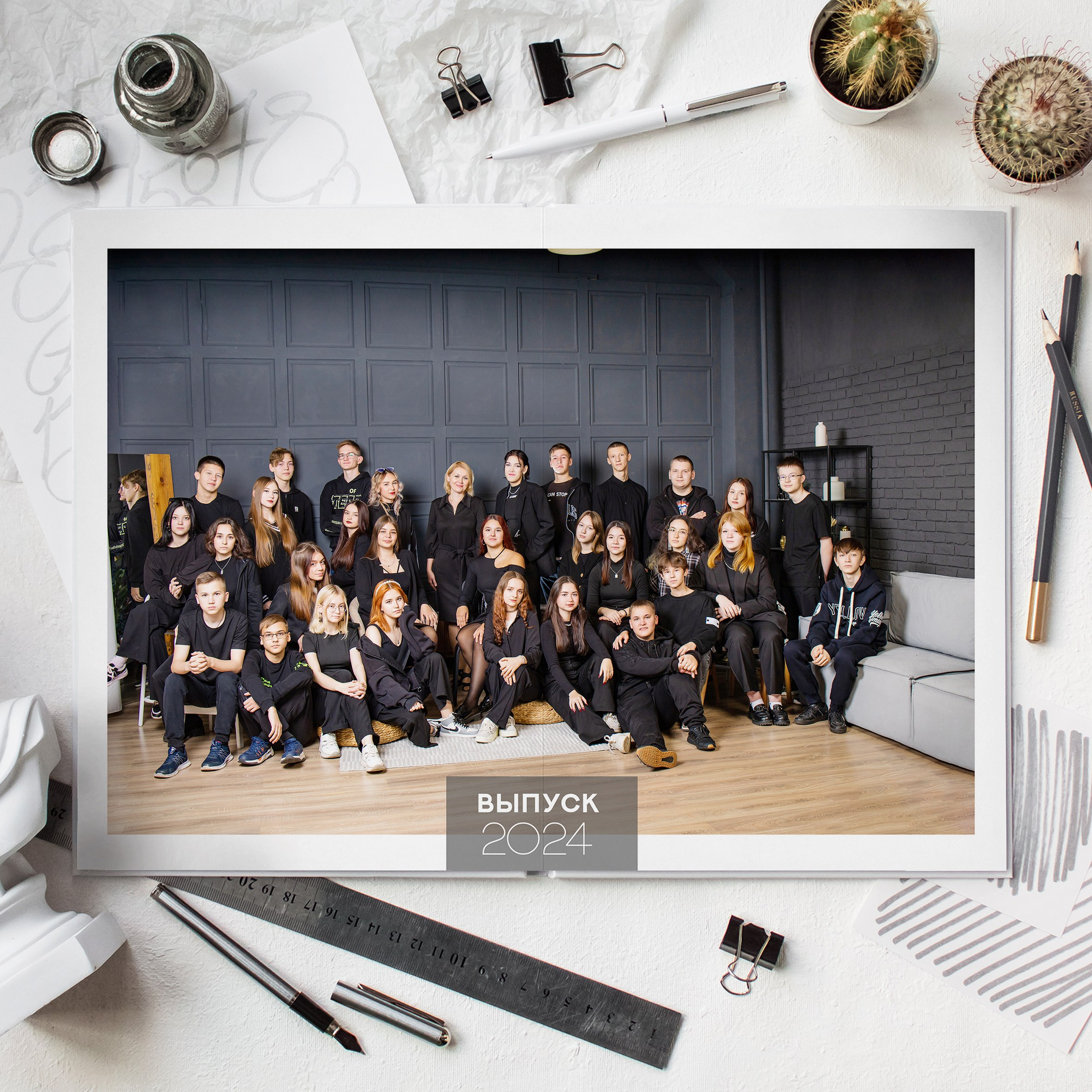 Студия черный 3000. Выпускные альбомы для садика и школы в Набережных Челнах