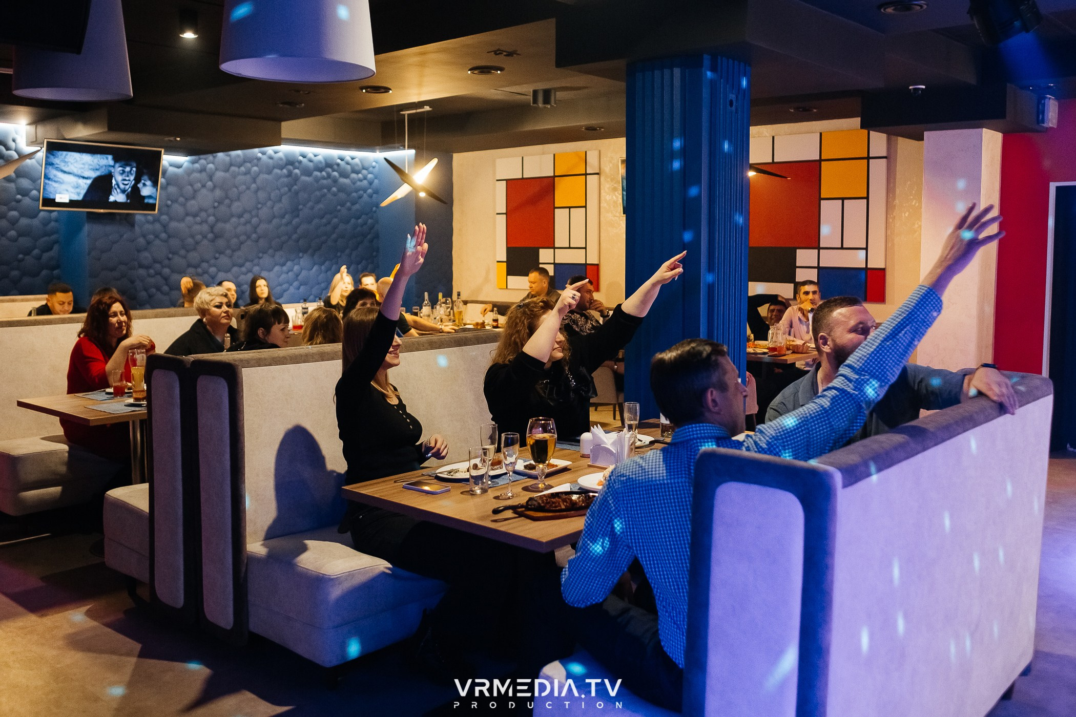 Открытие караоке-ресторана «Голос»