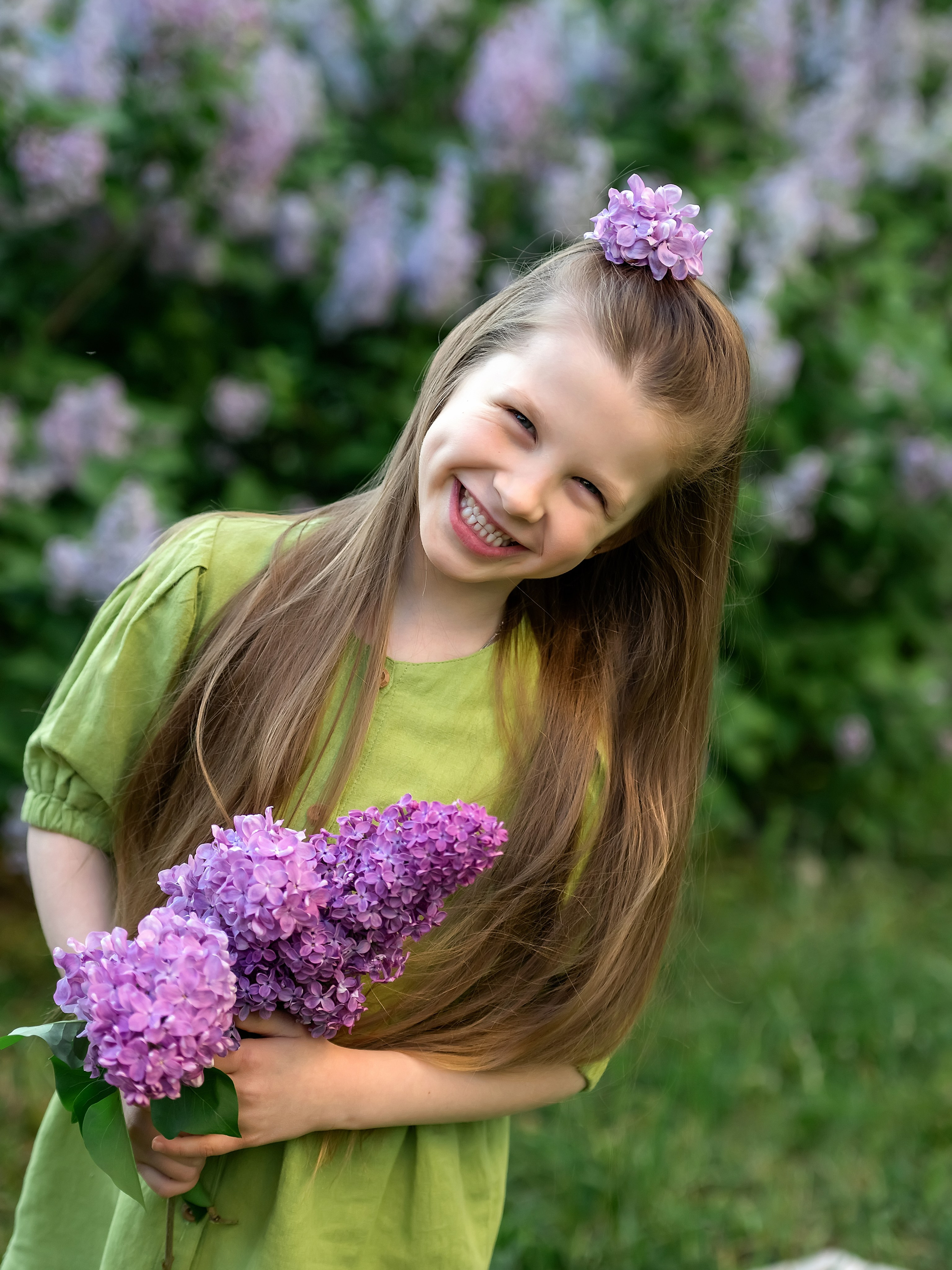 Сирень. Для девочек, девушек, мамочек и детьми