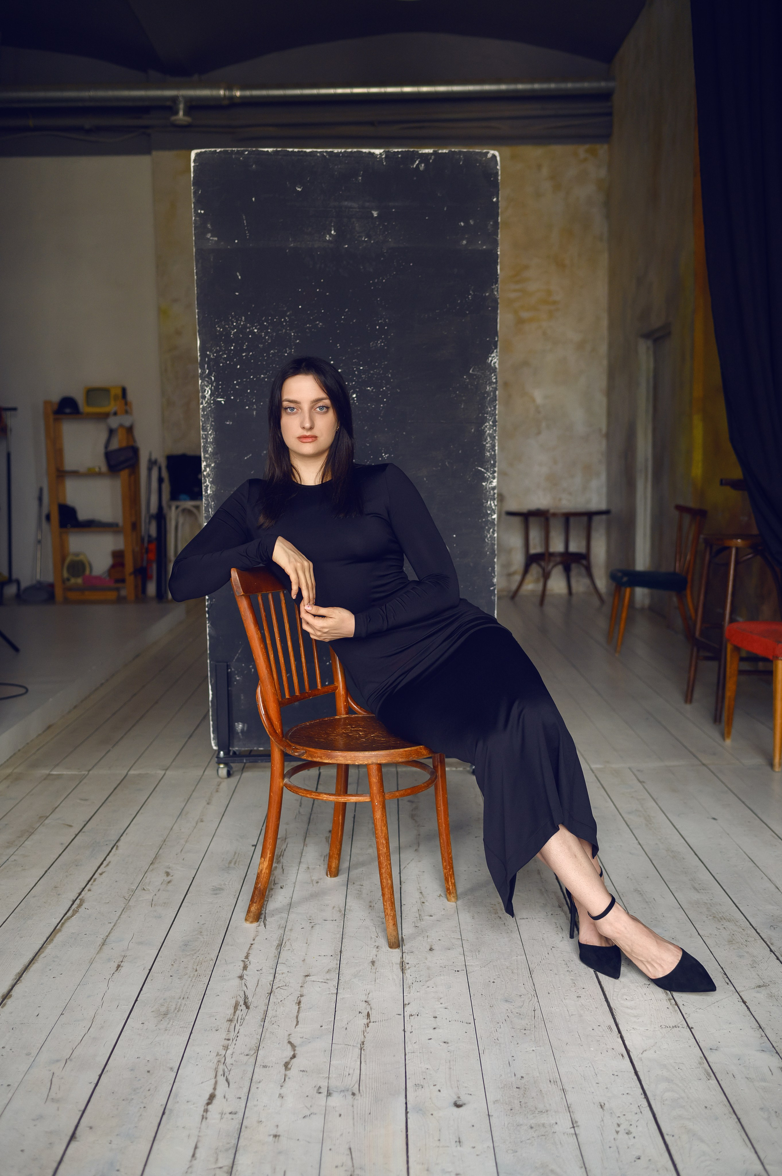 Классический студийный портрет