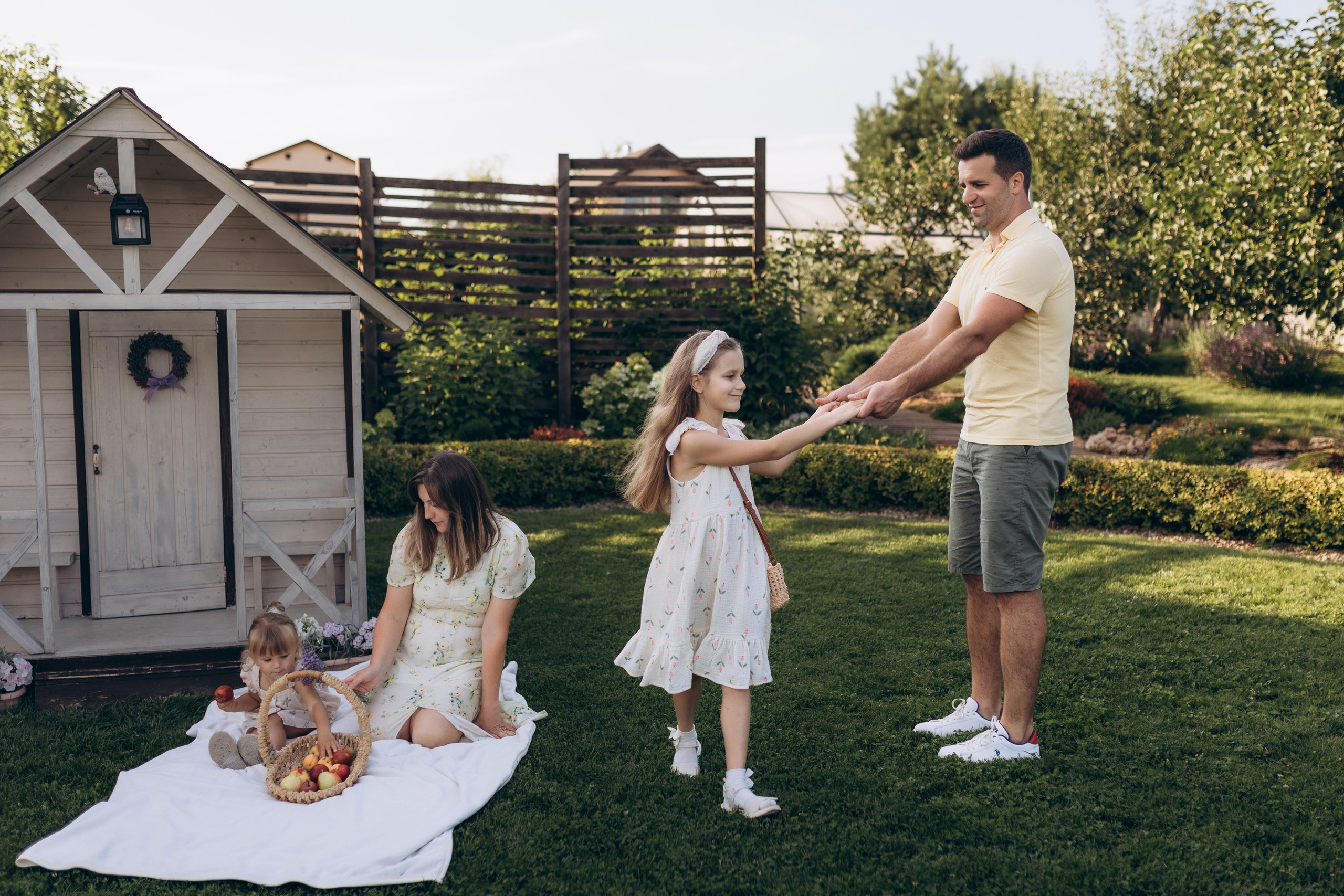Райский сад. Фотограф новорожденных Серпухов, Протвино, Москва I Марина Бурмистрова