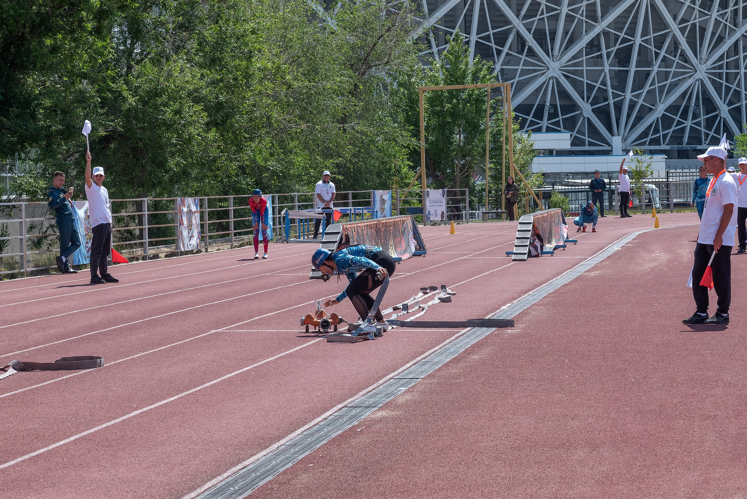 Пожарно-спасательные забеги. Фотограф Алеся Груздо Волгоград
