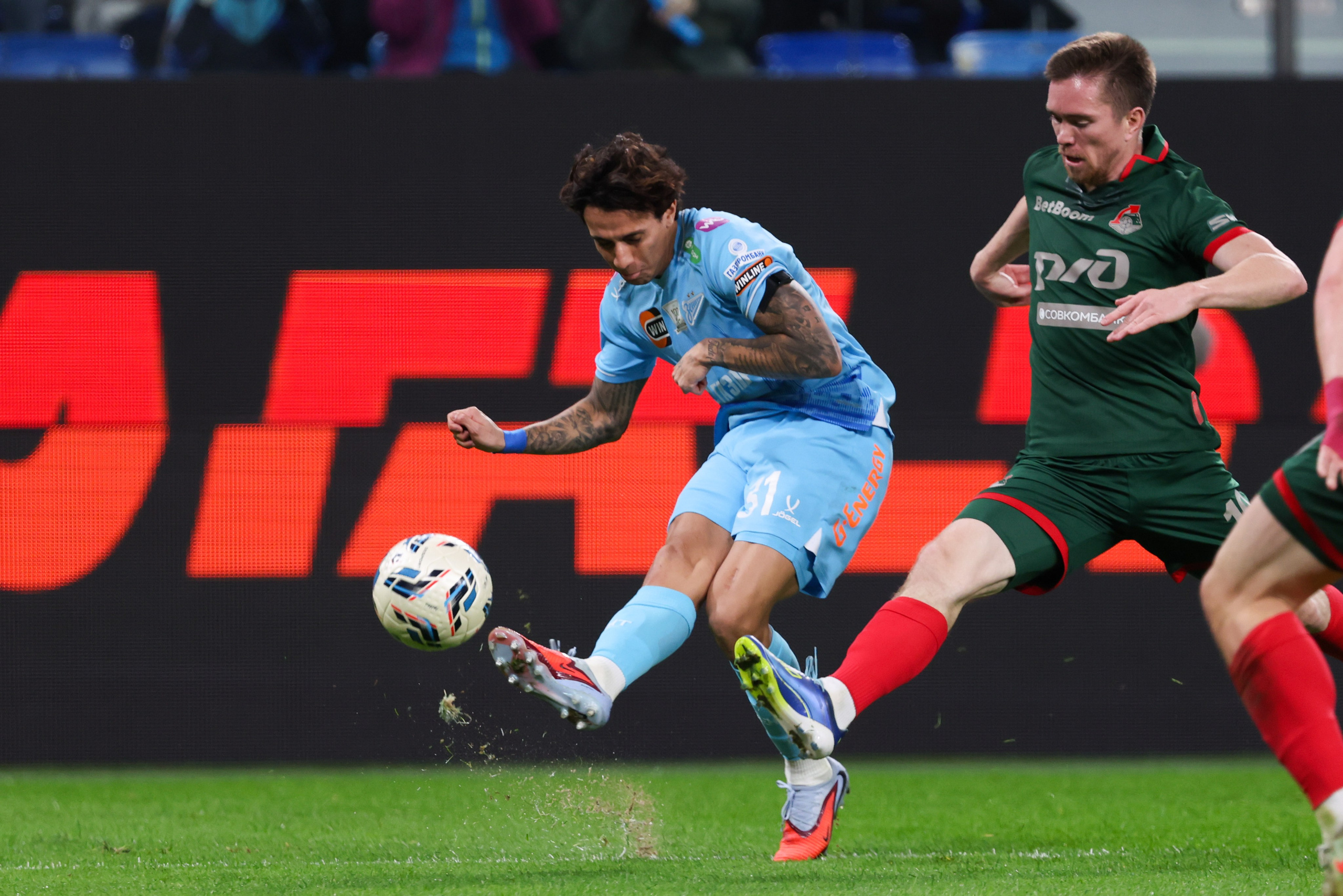 ФК «Зенит» — ФК «Локомотив» 14 тур РПЛ 01.11.2025. Спортивный и репортажный фотограф Антон Тереханов