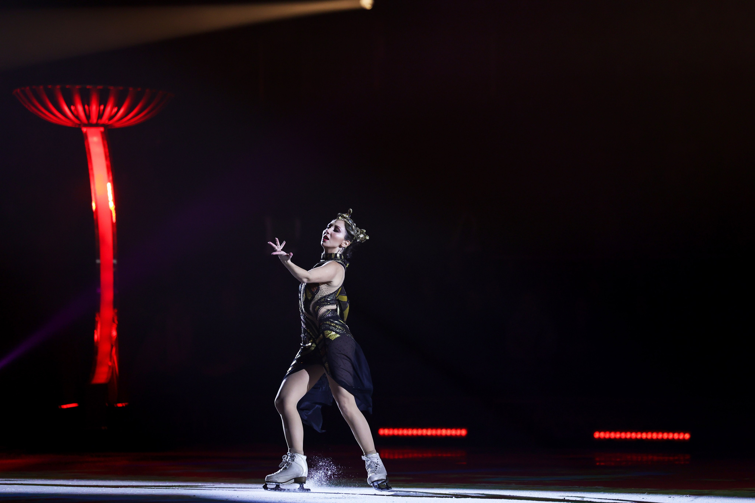 «История любви Шахеризады» шоу на льду 03.01.2024. Спортивный и репортажный фотограф Антон Тереханов