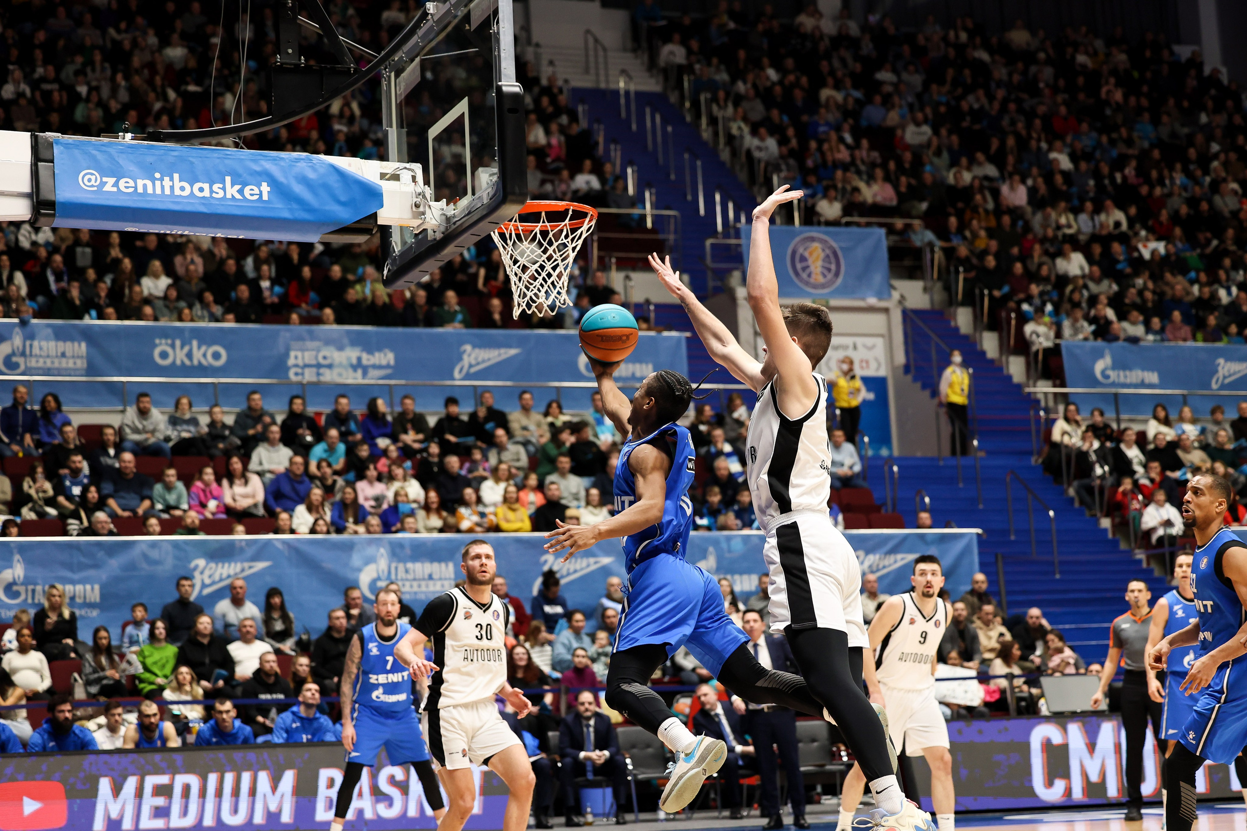 Зенит-Автодор 14.01.2024. Спортивный и репортажный фотограф Антон Тереханов