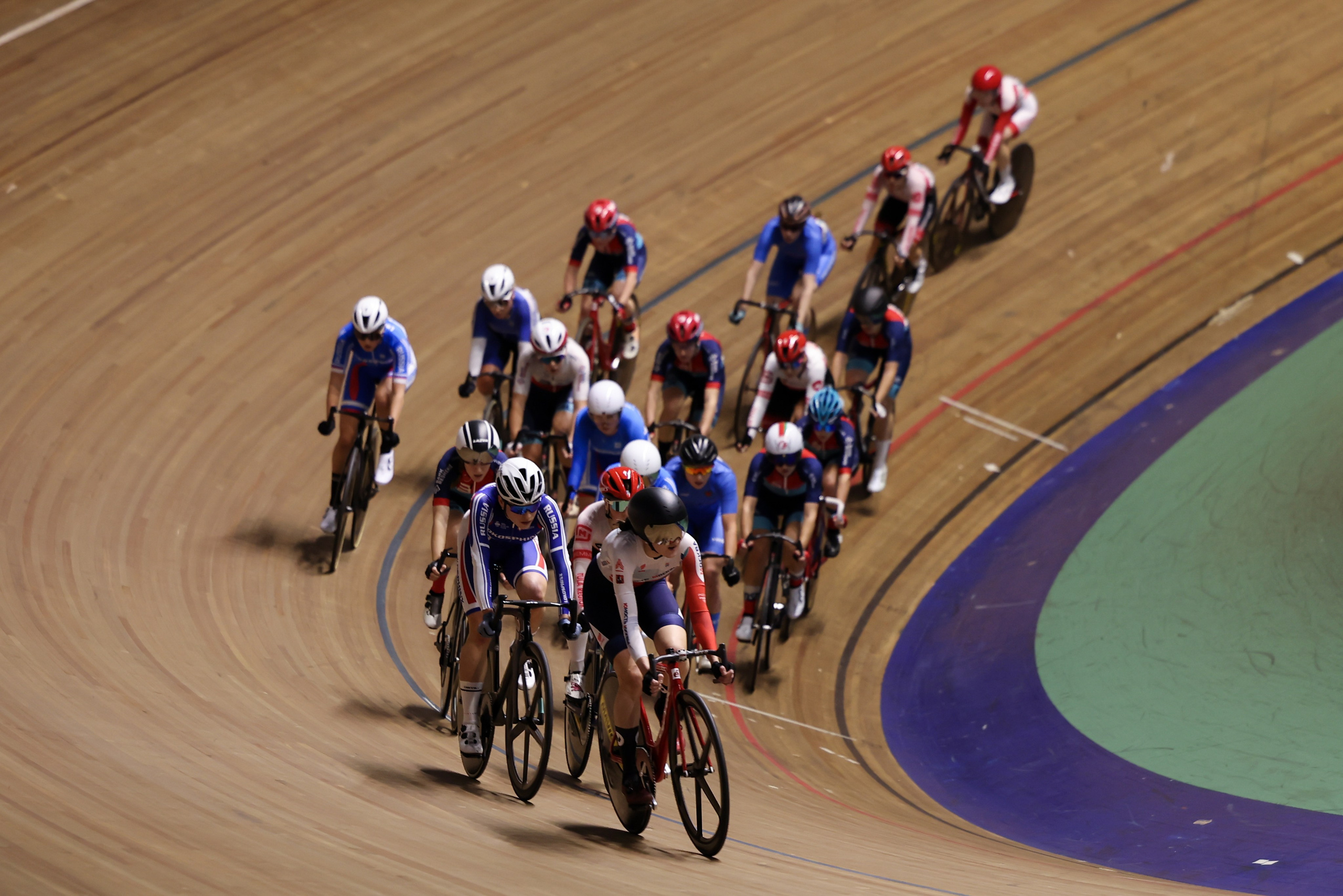 Чемпионат России по велосипедному спорту на треке (первый блок) 6-11.01.2025. Спортивный и репортажный фотограф Антон Тереханов