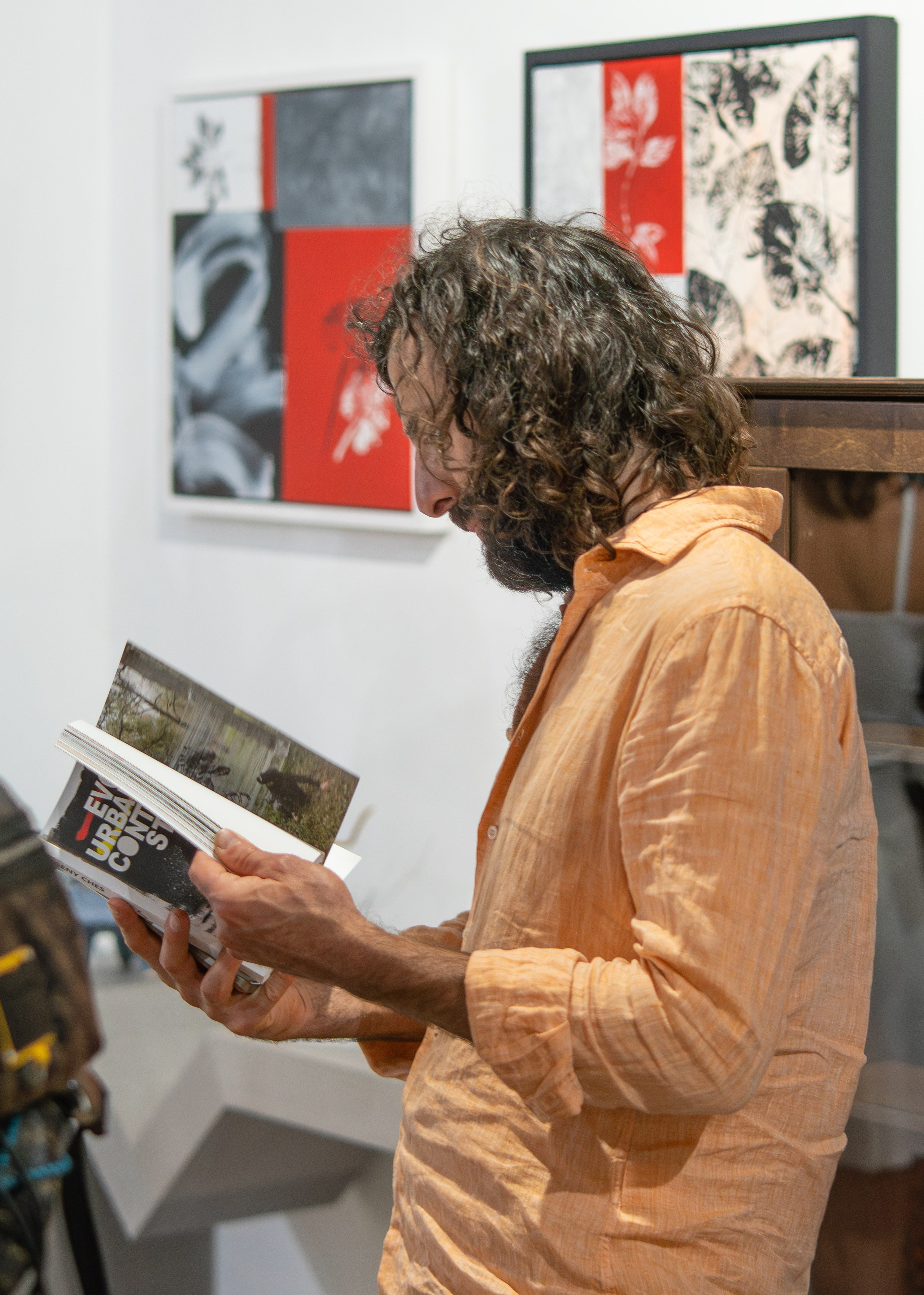 Репортажная съемка, открытие арт выставки