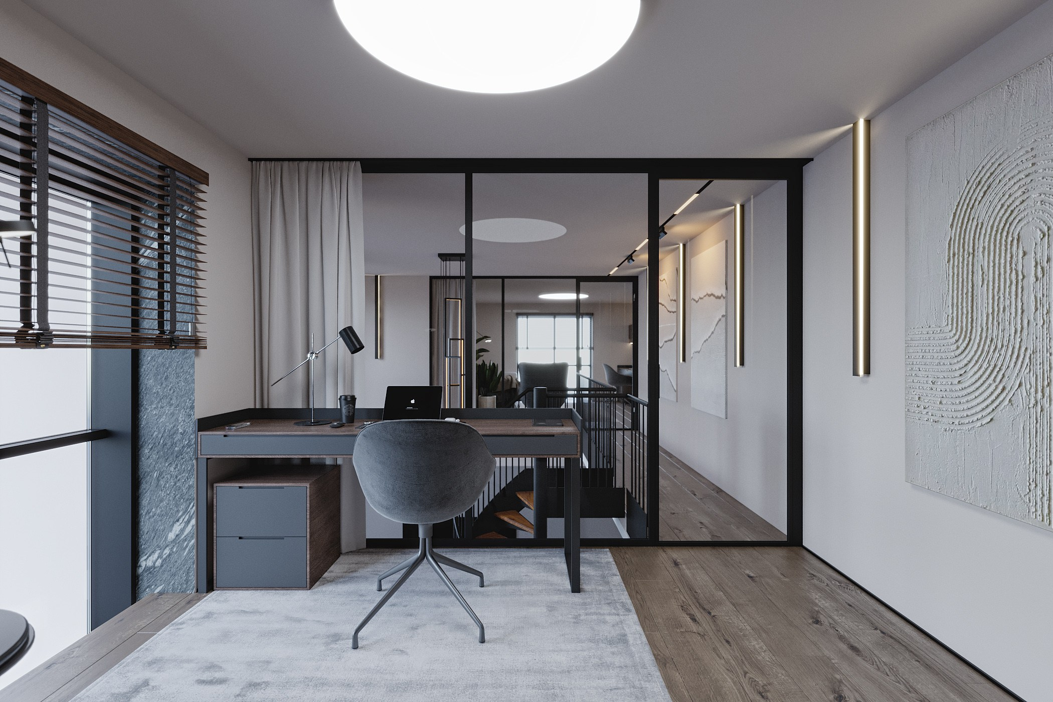 Проект YAR. Дизайн интерьера в Новосибирске, Мире, Онлайн | Студия дизайна интерьера TWOREZ