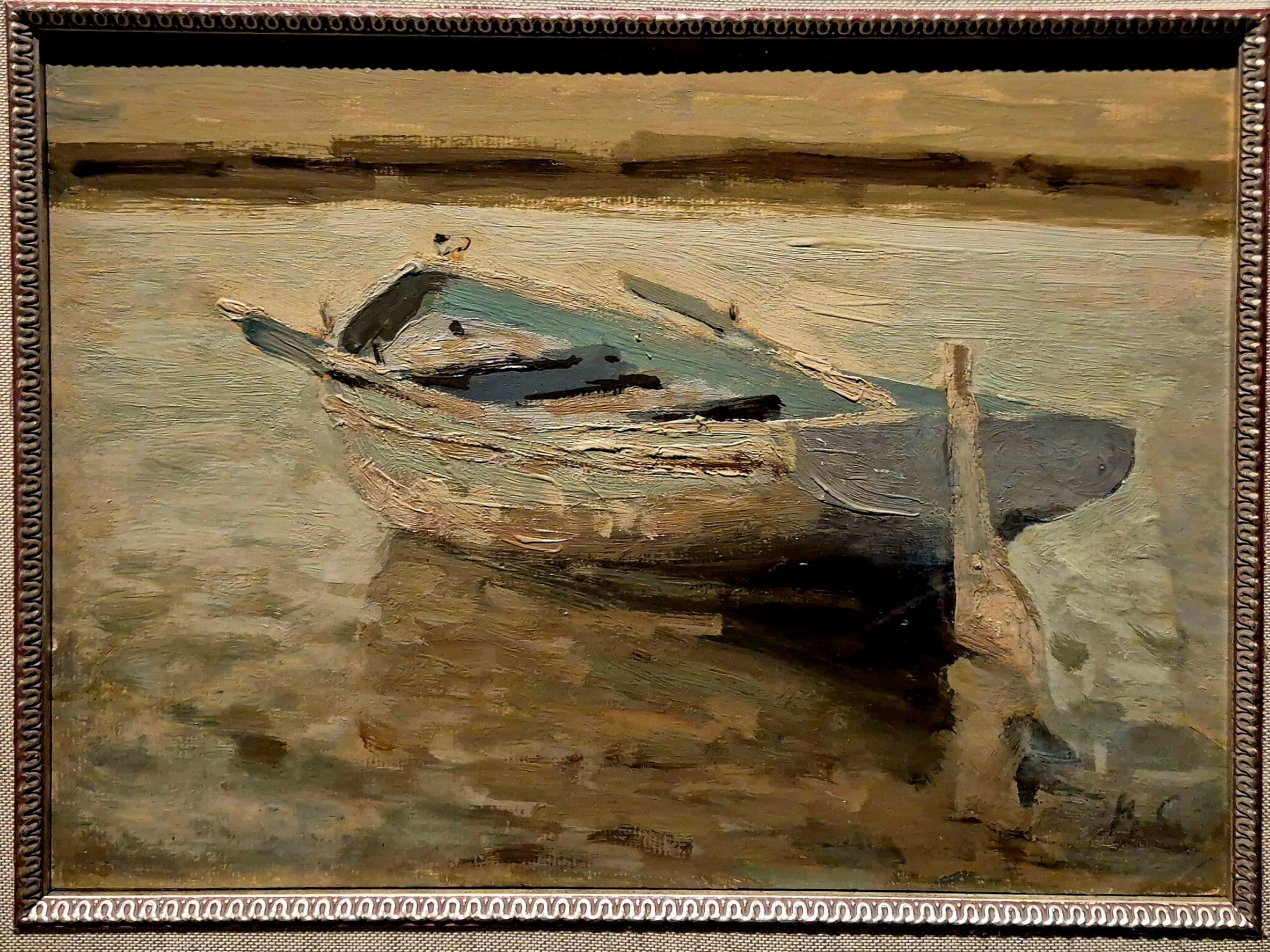 Нижегородский художественный музей порадовал коллекциями как российских мастеров, так и западных. Но в душу особо запала эта лодочка Валентина Серова