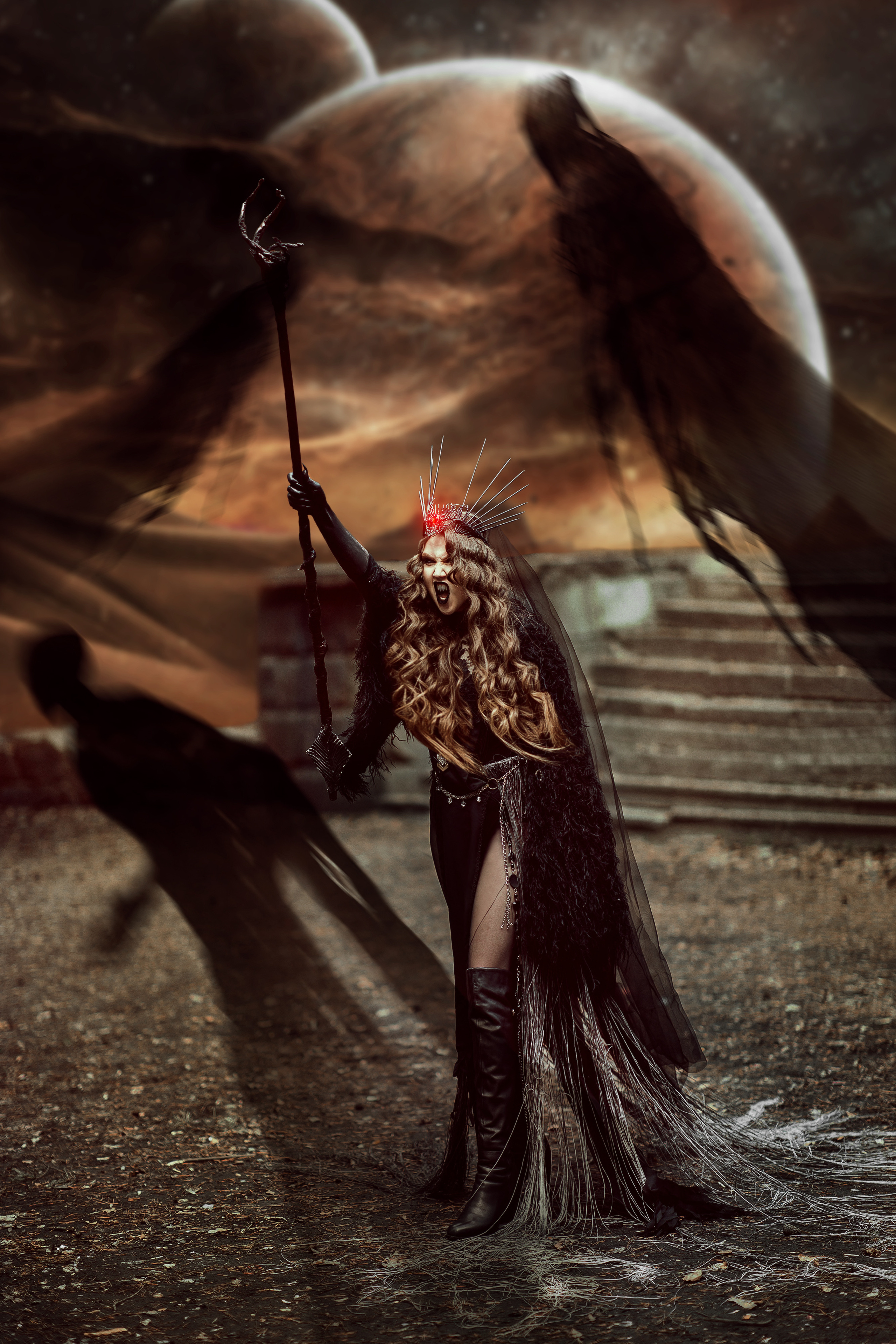 Межгалактическая охотница. Свадебный и портретный фотограф Алина Иванова. Екатеринбург-Москва