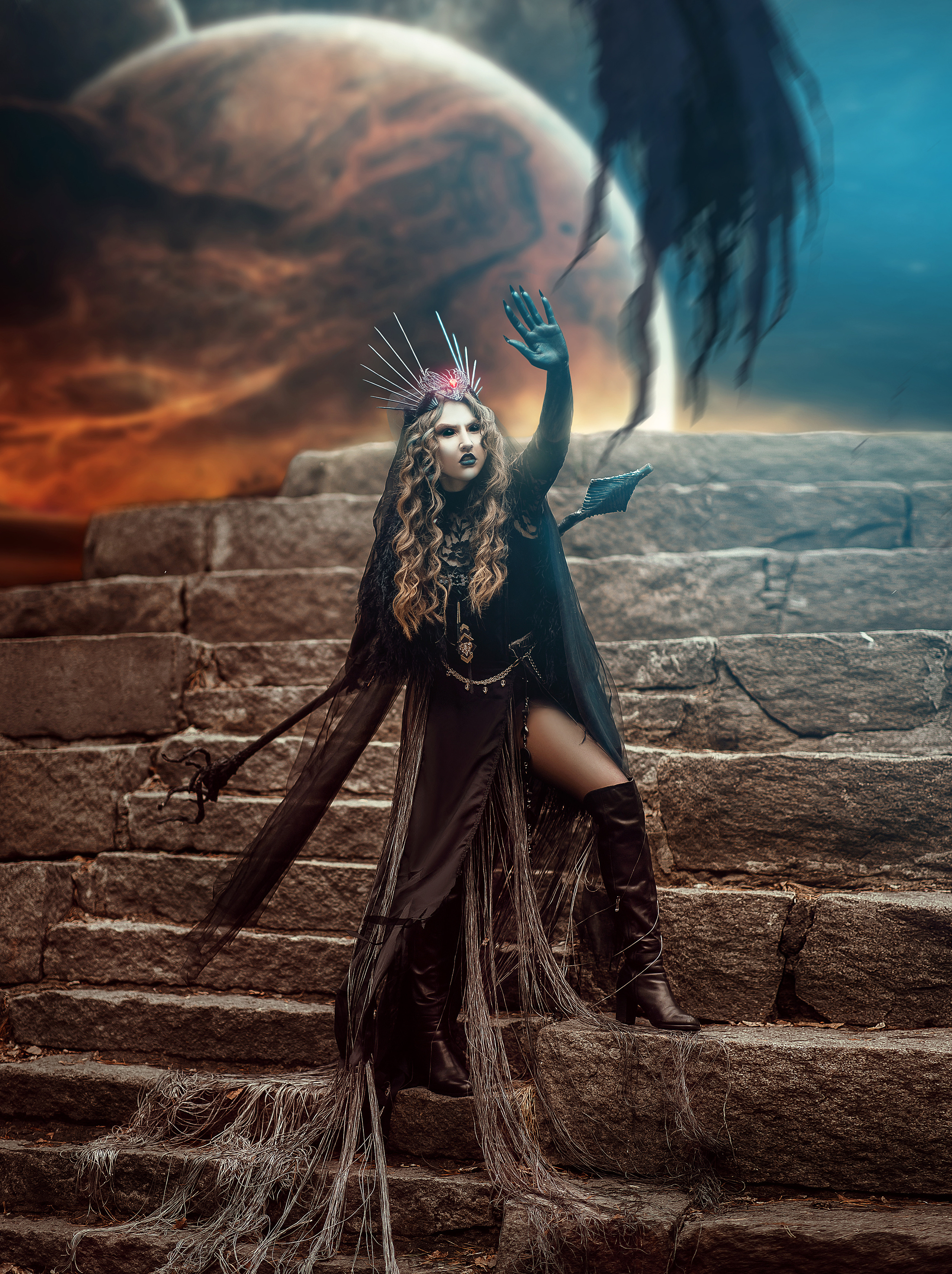 Межгалактическая охотница. Свадебный и портретный фотограф Алина Иванова. Екатеринбург-Москва