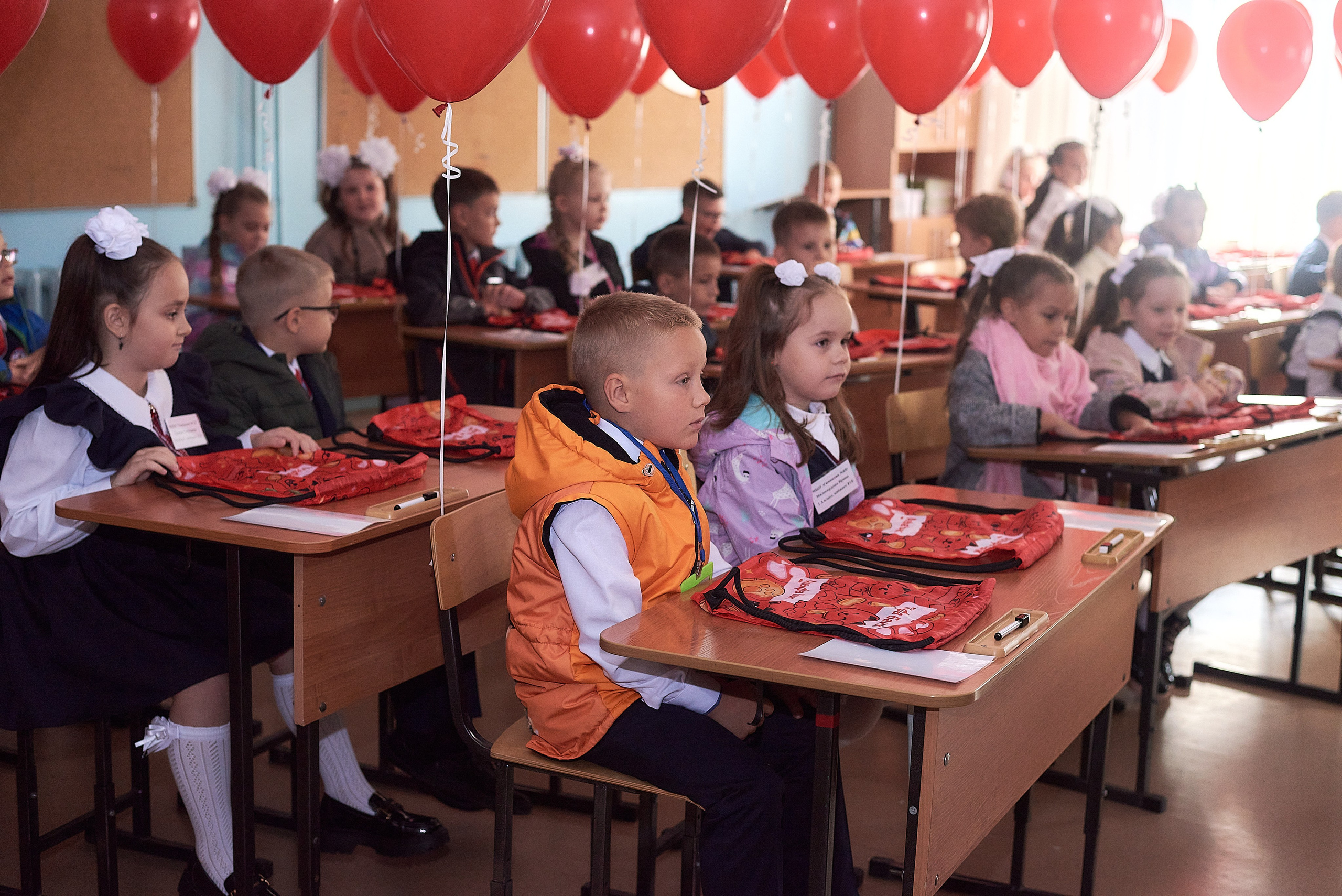 Первый класс. Фотограф Елена Дука. Контент съемка. Семейная фотография