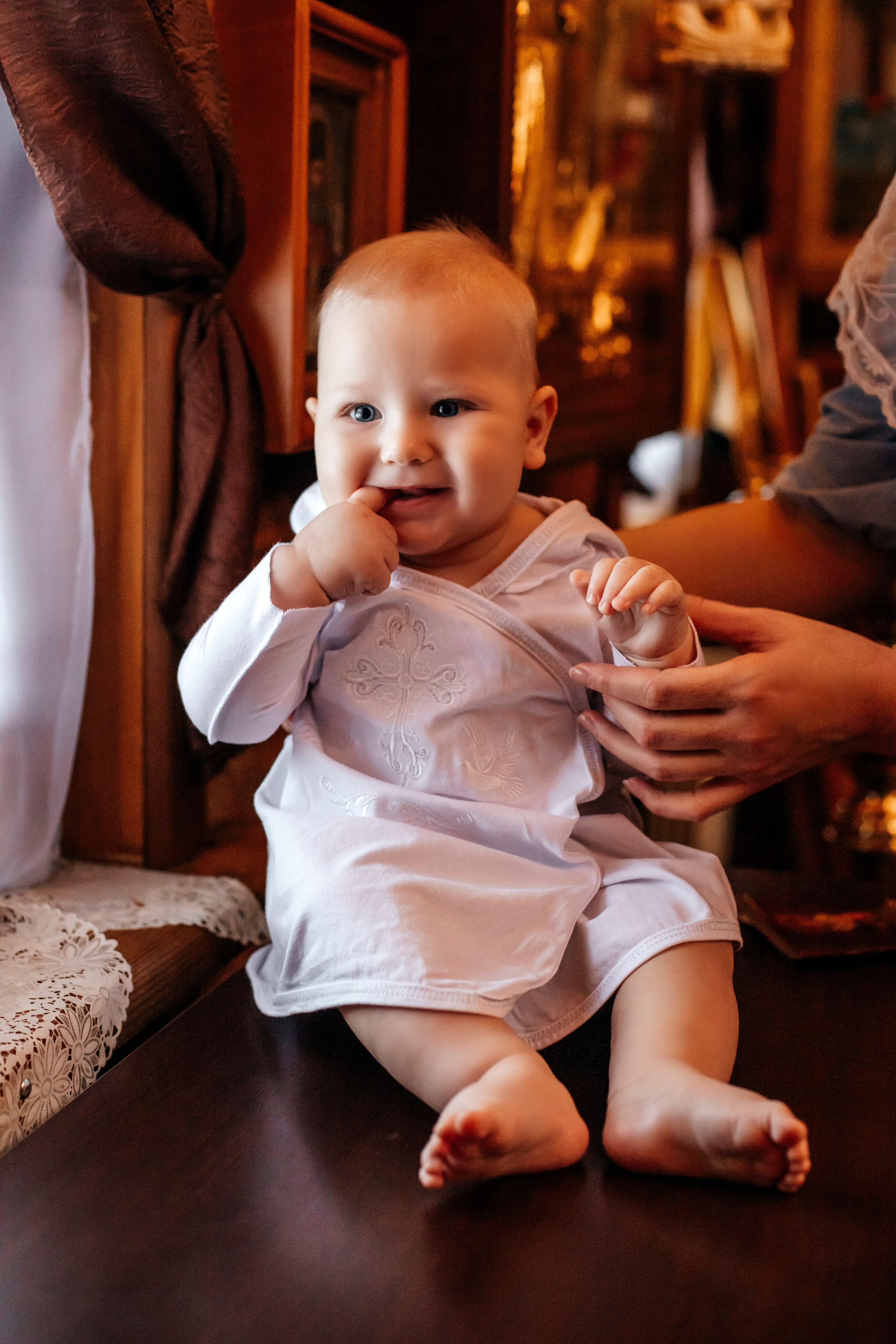 Церковный (крещение и венчание). Семейный фотограф Москва и область Дербунова Елена