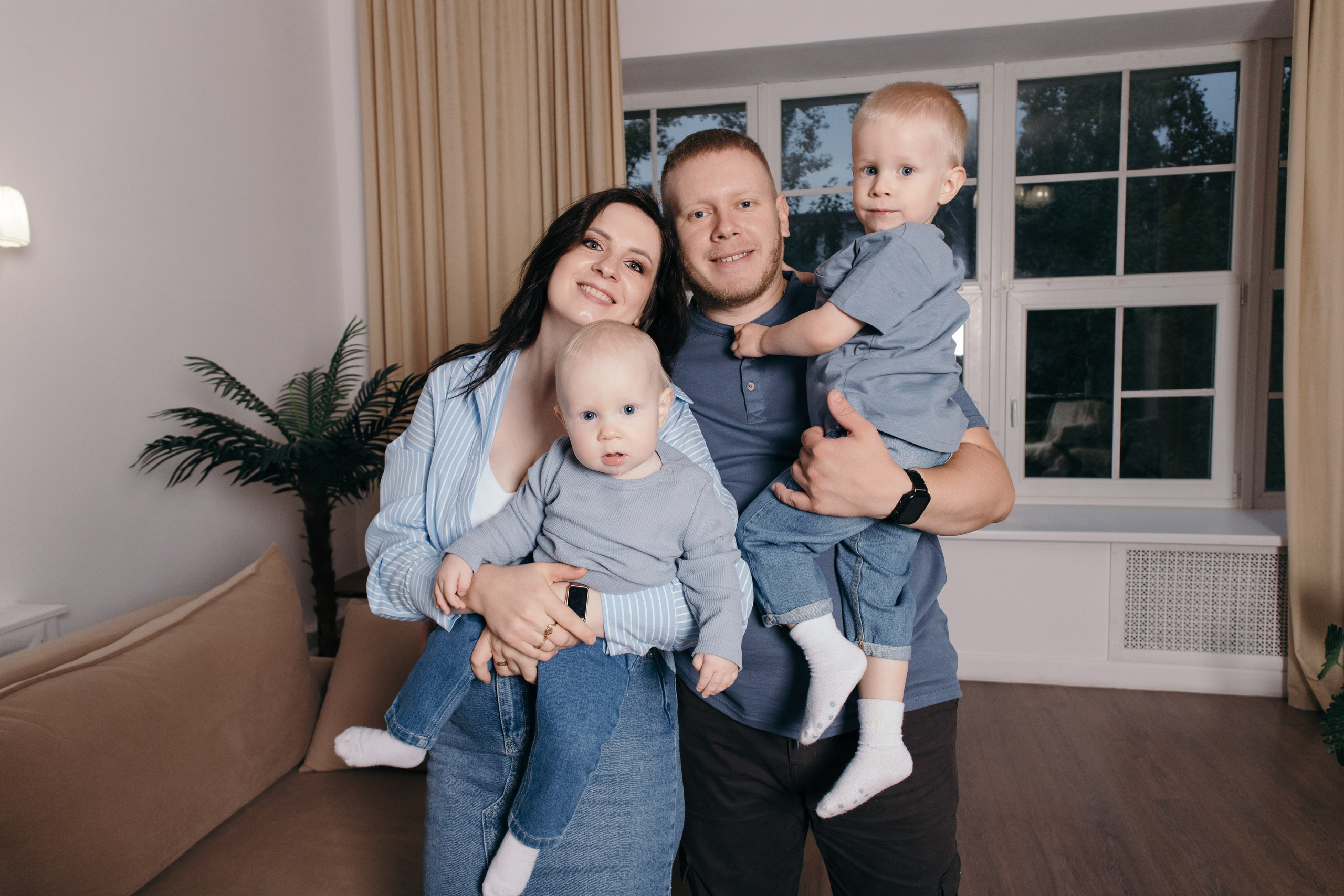 Семья Кузнеченко. Фотограф Елена Балакина (Челябинск)